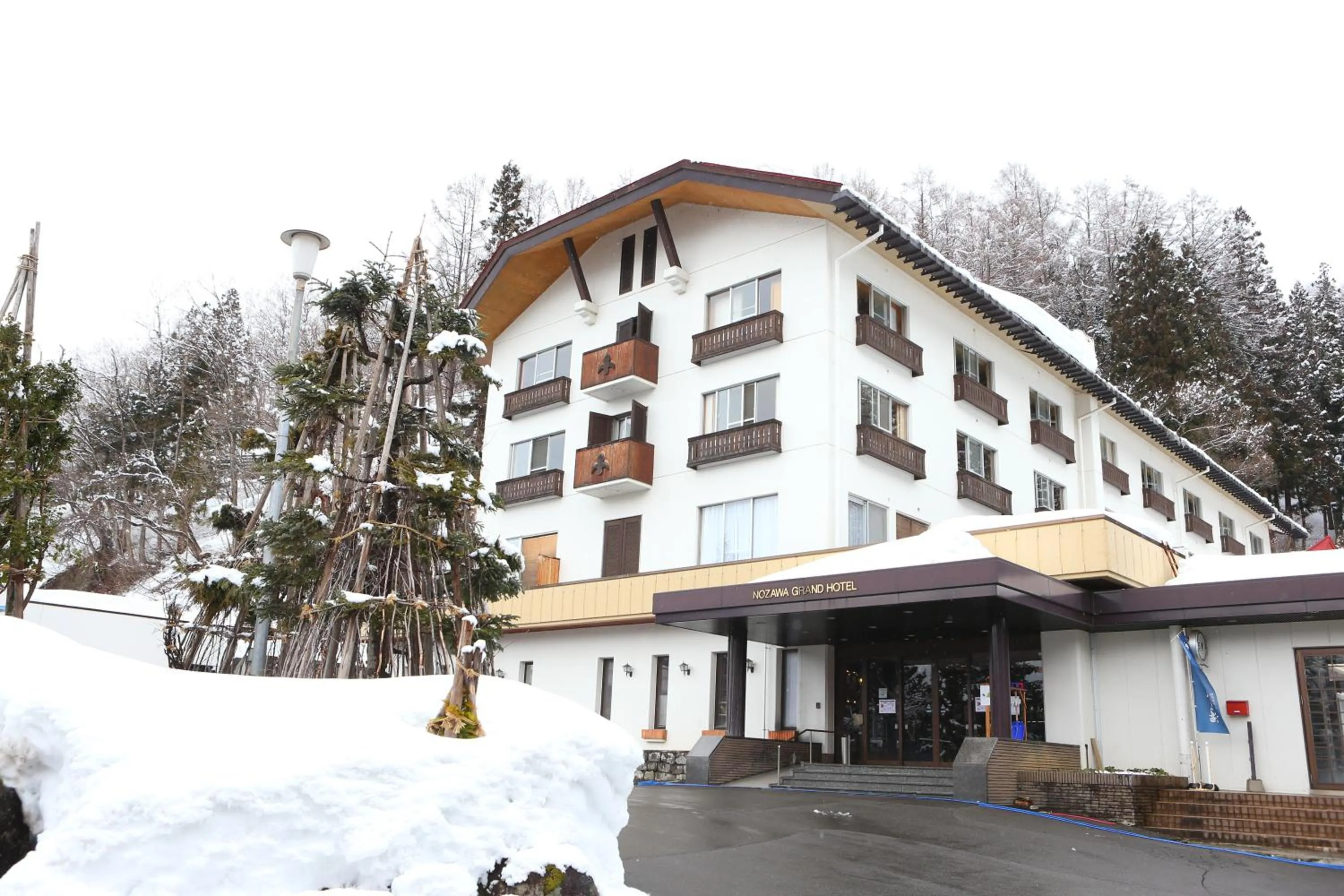 Property building in Nozawa Grand Hotel