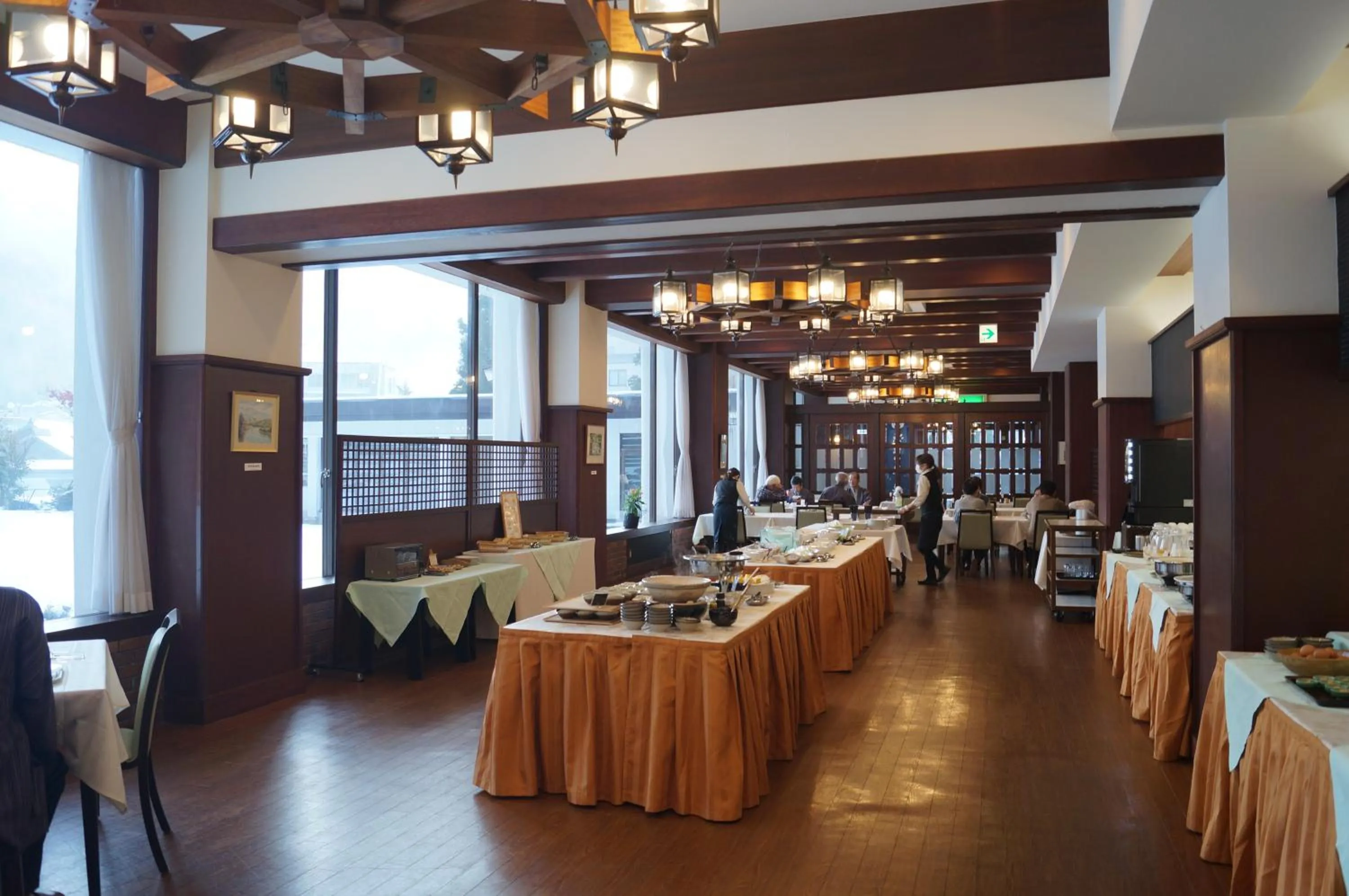 Dining area in Nozawa Grand Hotel