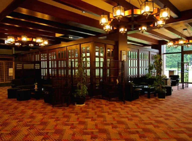 Lobby or reception in Nozawa Grand Hotel