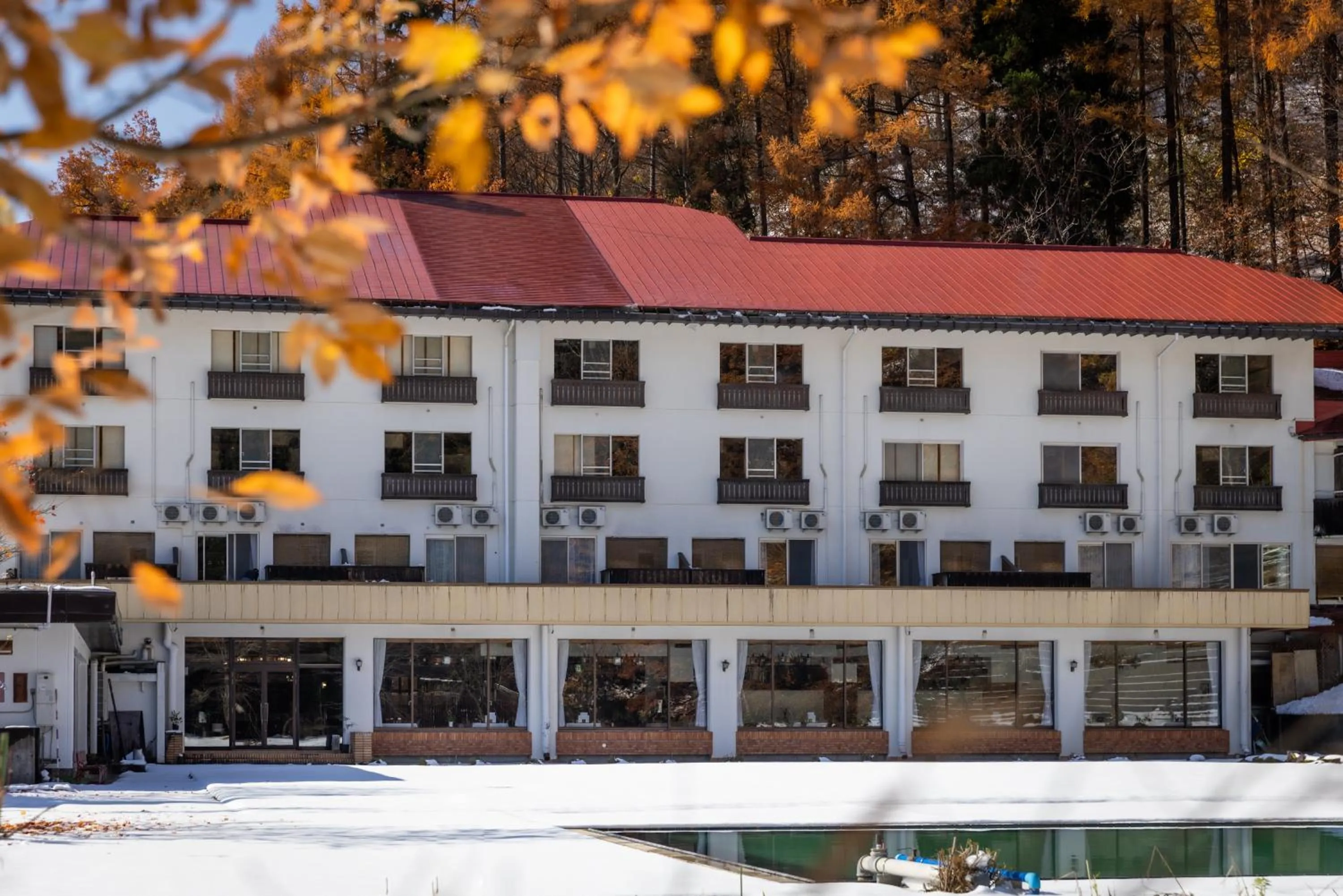 Property building in Nozawa Grand Hotel