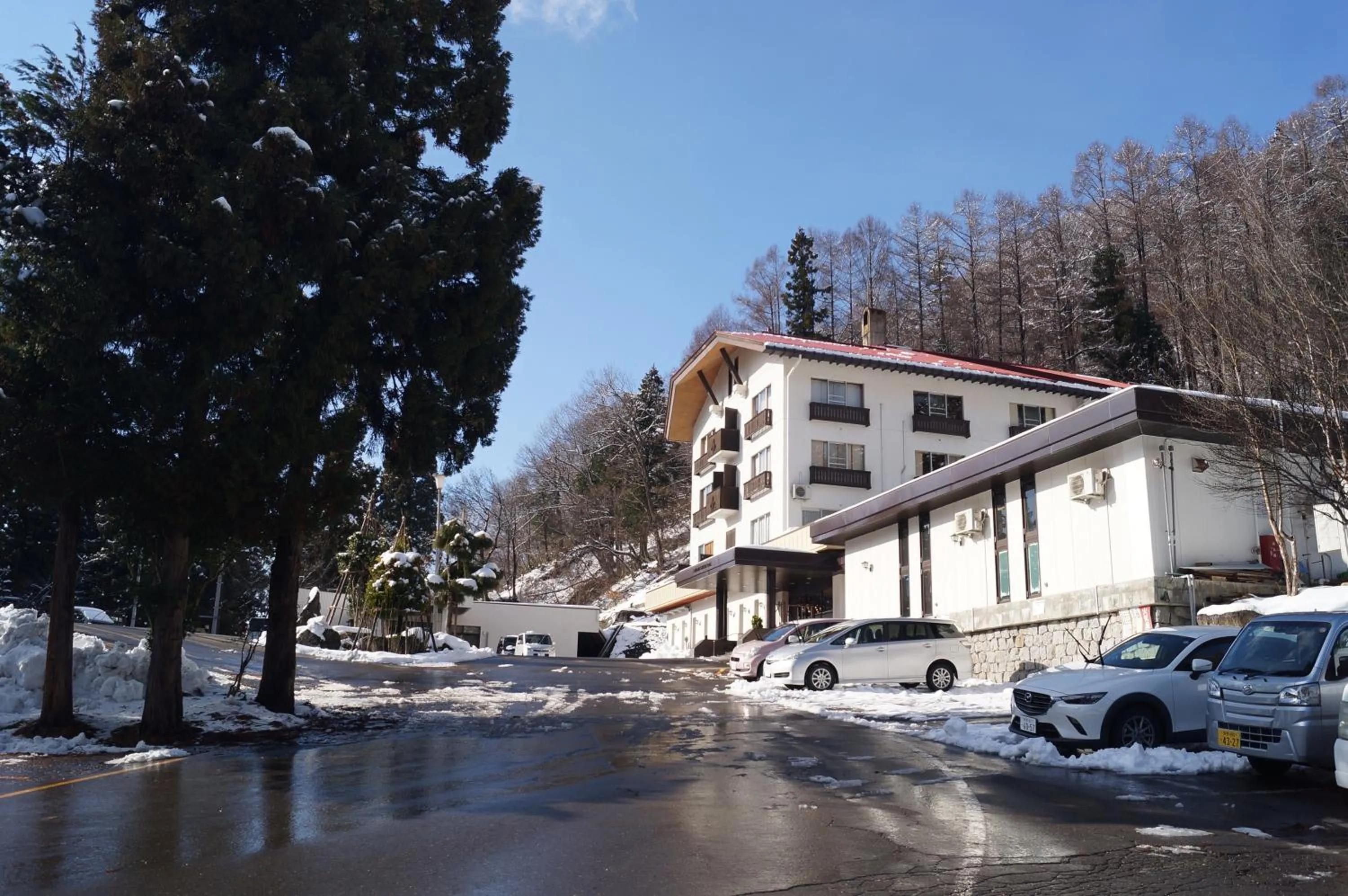 Property building in Nozawa Grand Hotel