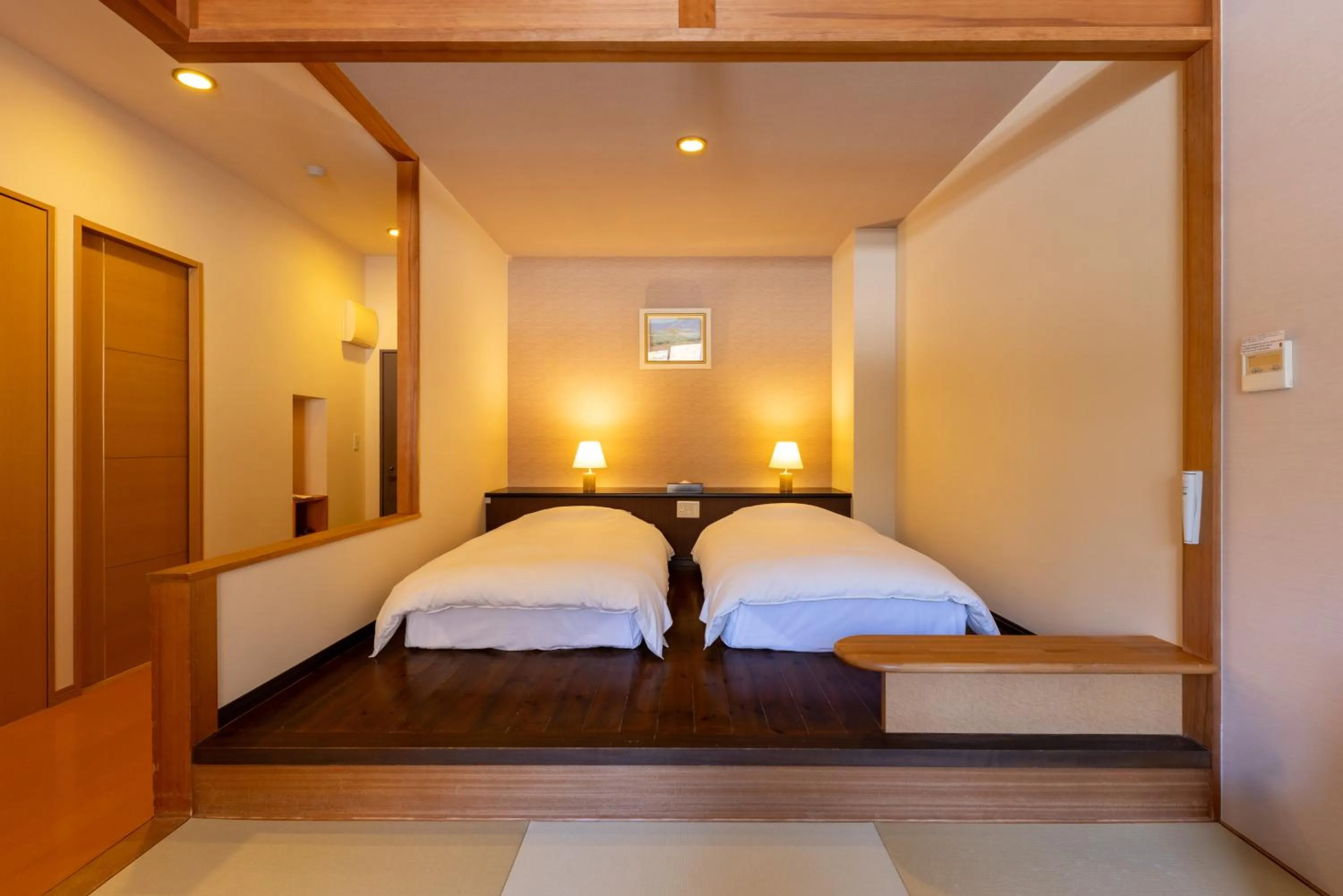 Bedroom, Bed in Nozawa Grand Hotel