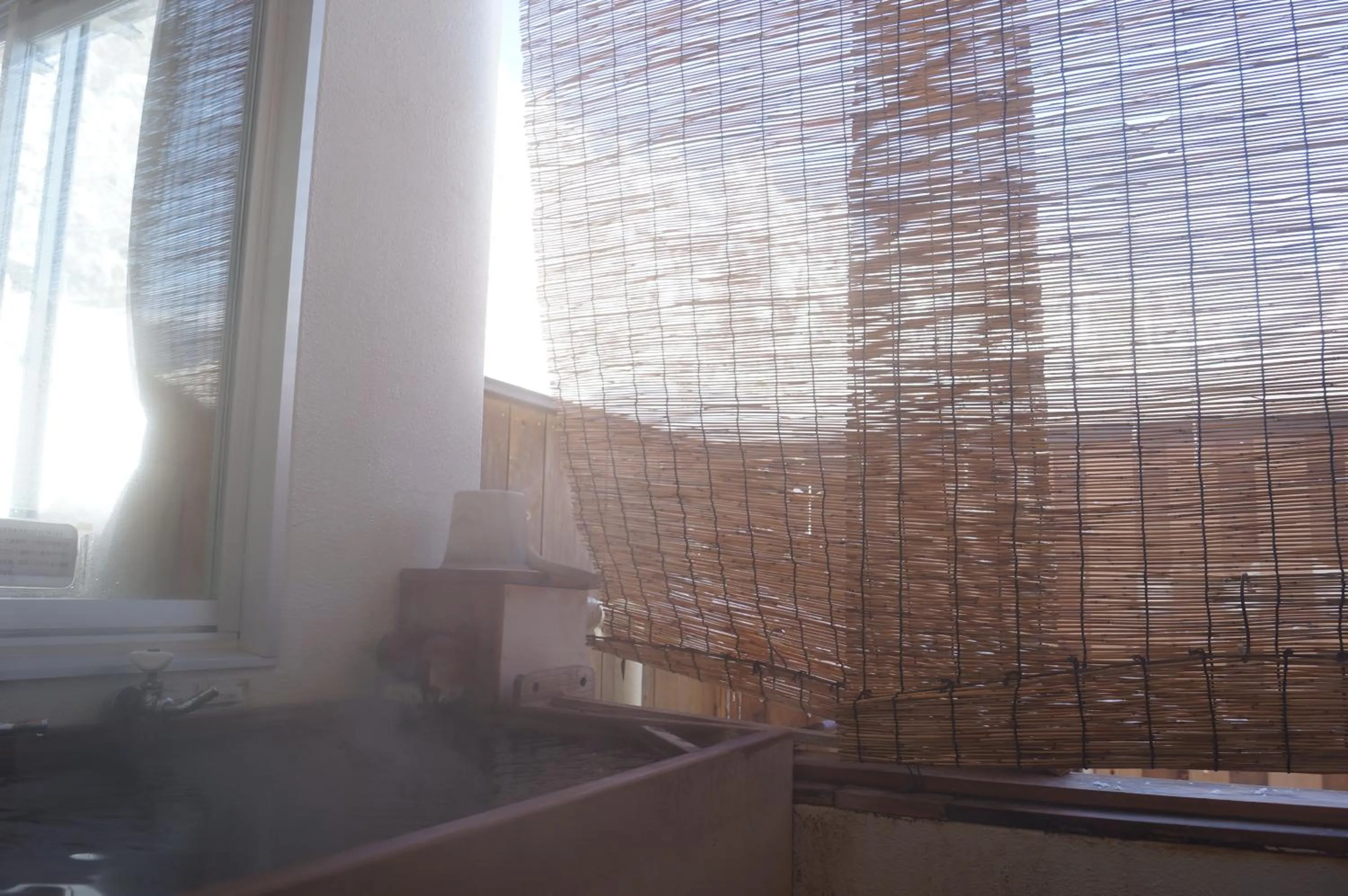 Open Air Bath in Nozawa Grand Hotel