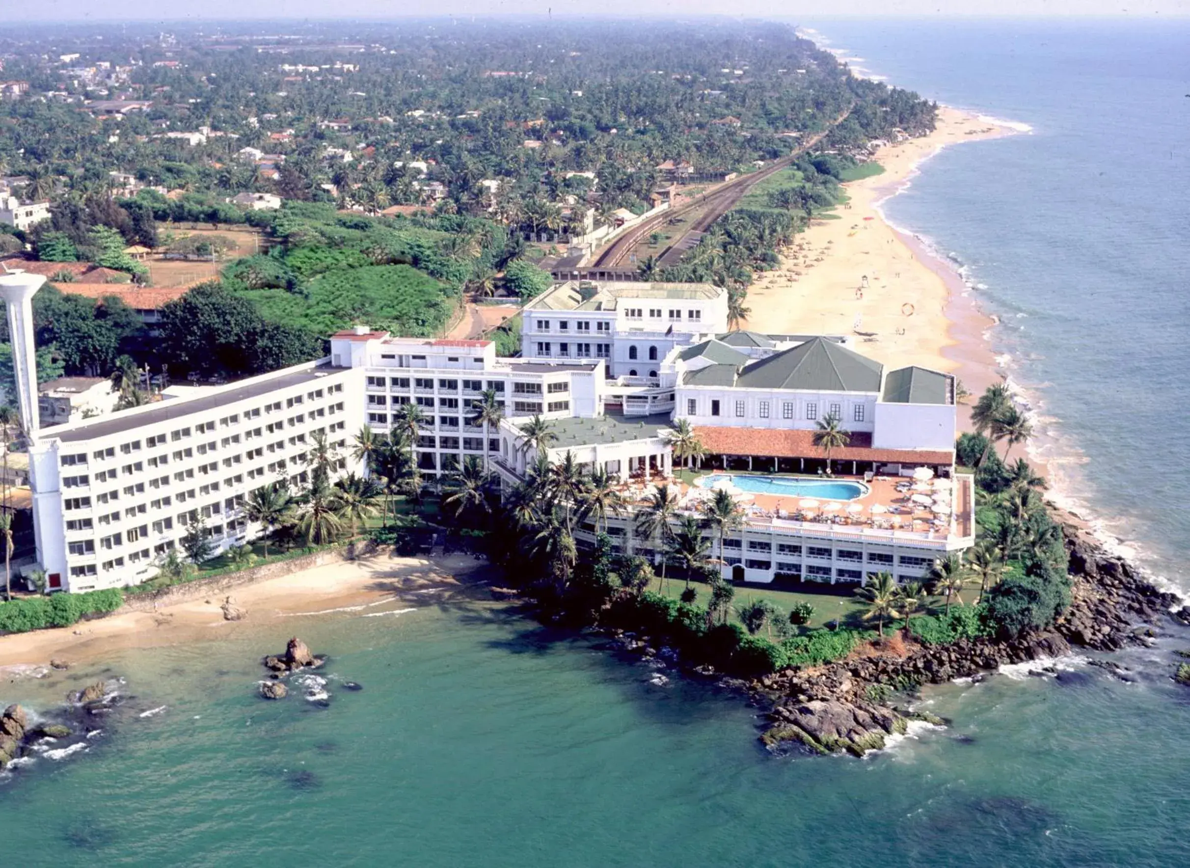 Bird's eye view in Mount Lavinia Hotel Bird's eye view in Mount Lavinia Hotel