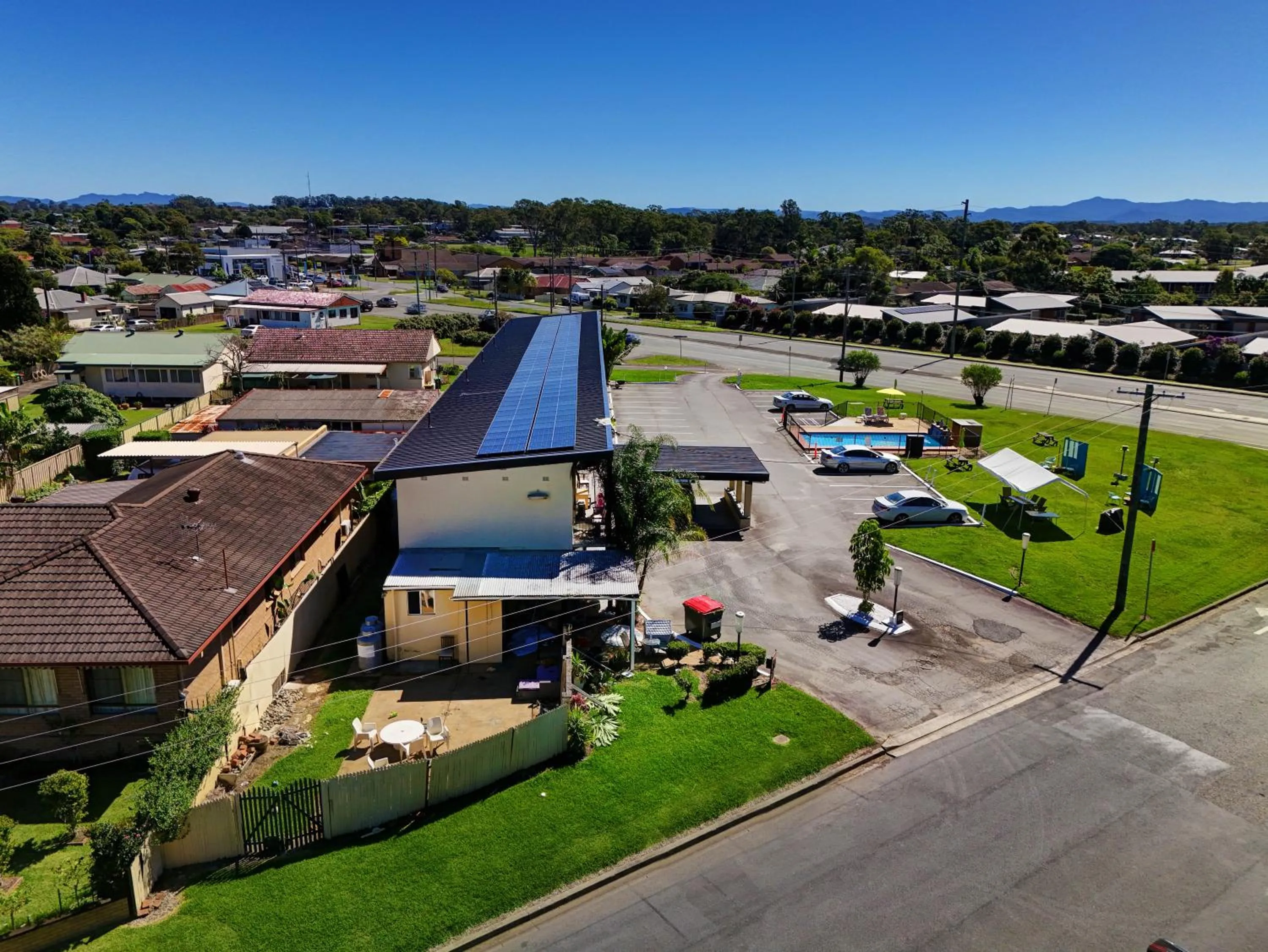 Bird's eye view in Country Plaza Motel Taree