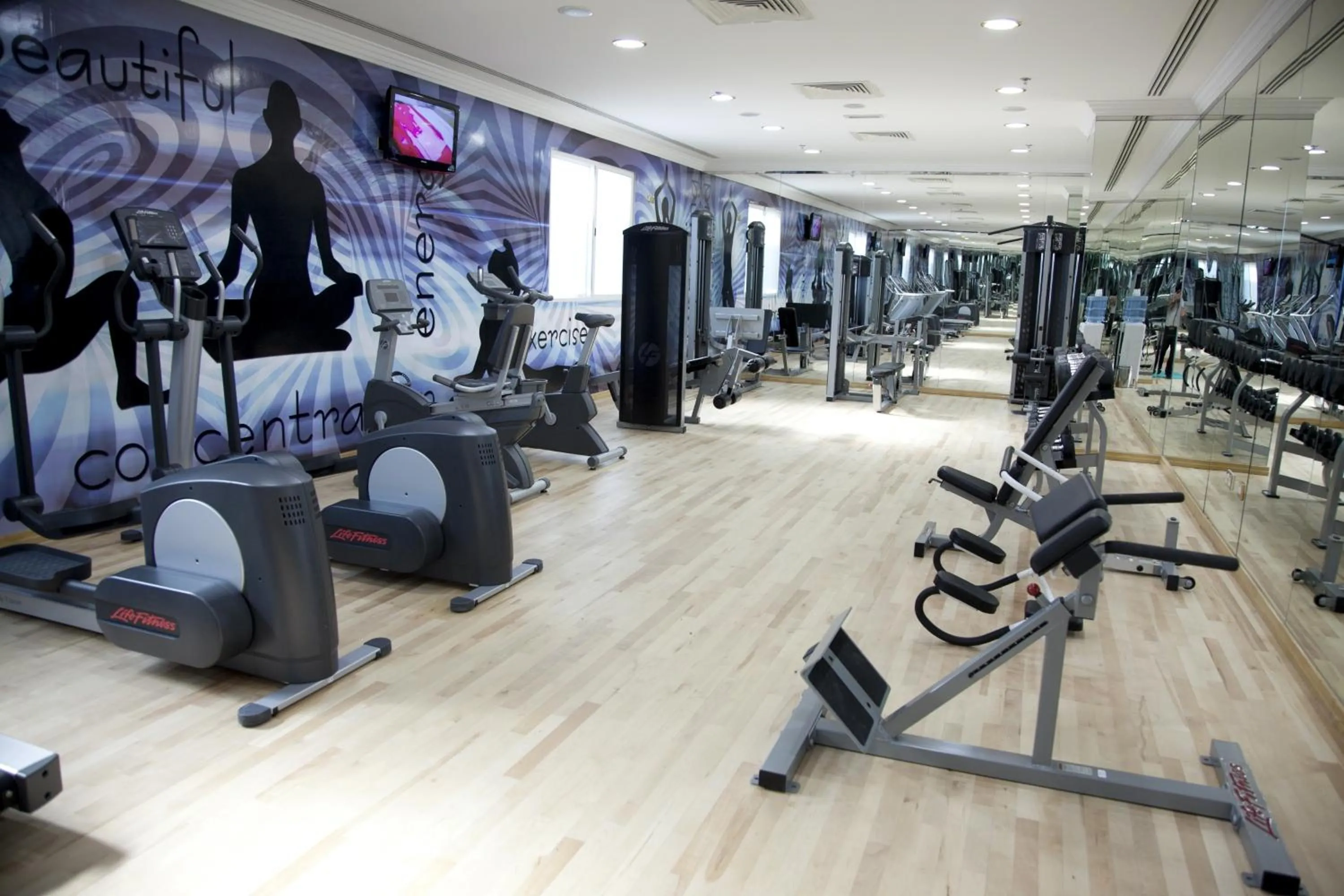 Fitness centre/facilities in Grand Excelsior Hotel Al Barsha