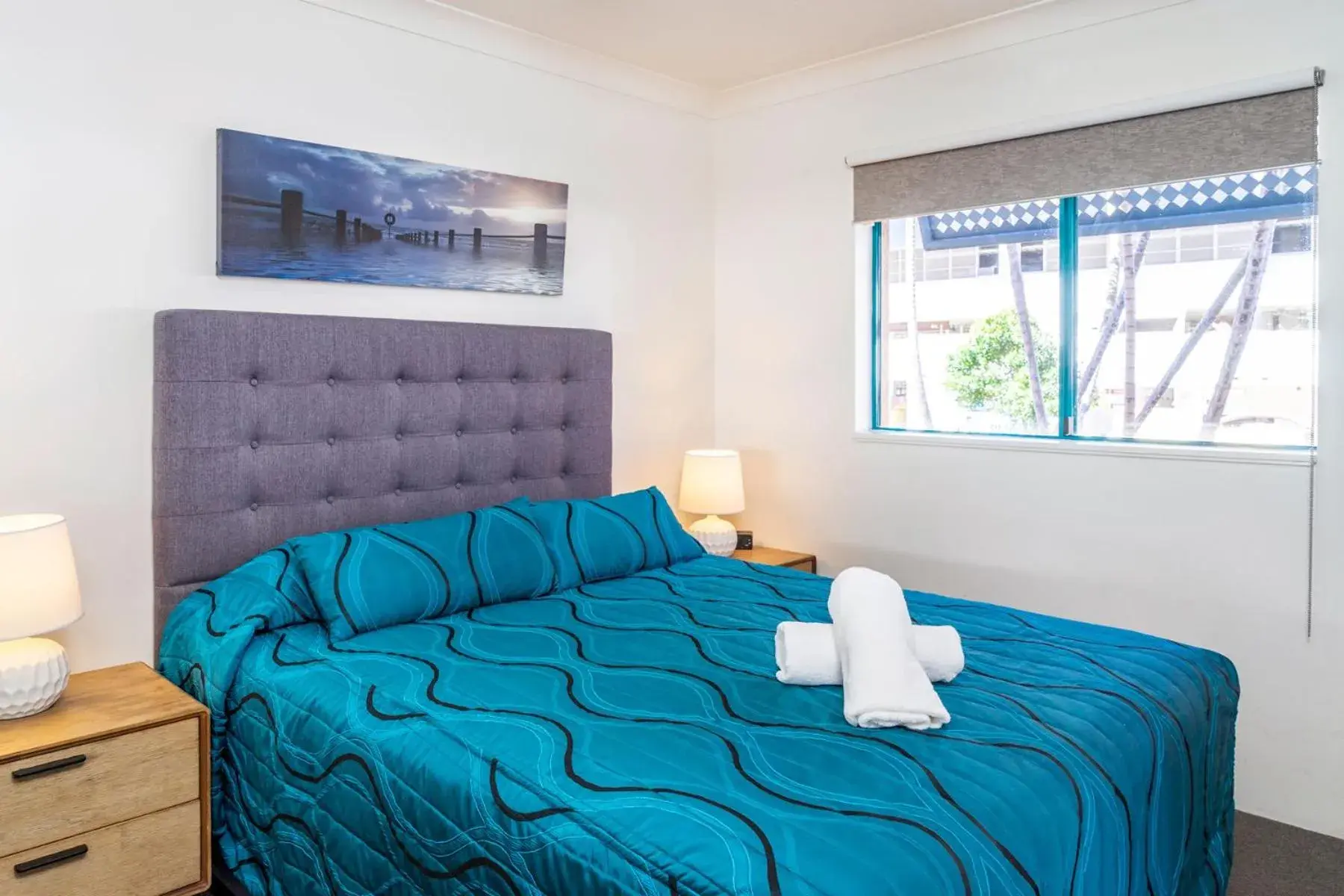 Bed in Aruba Sands Resort Bed in Aruba Sands Resort