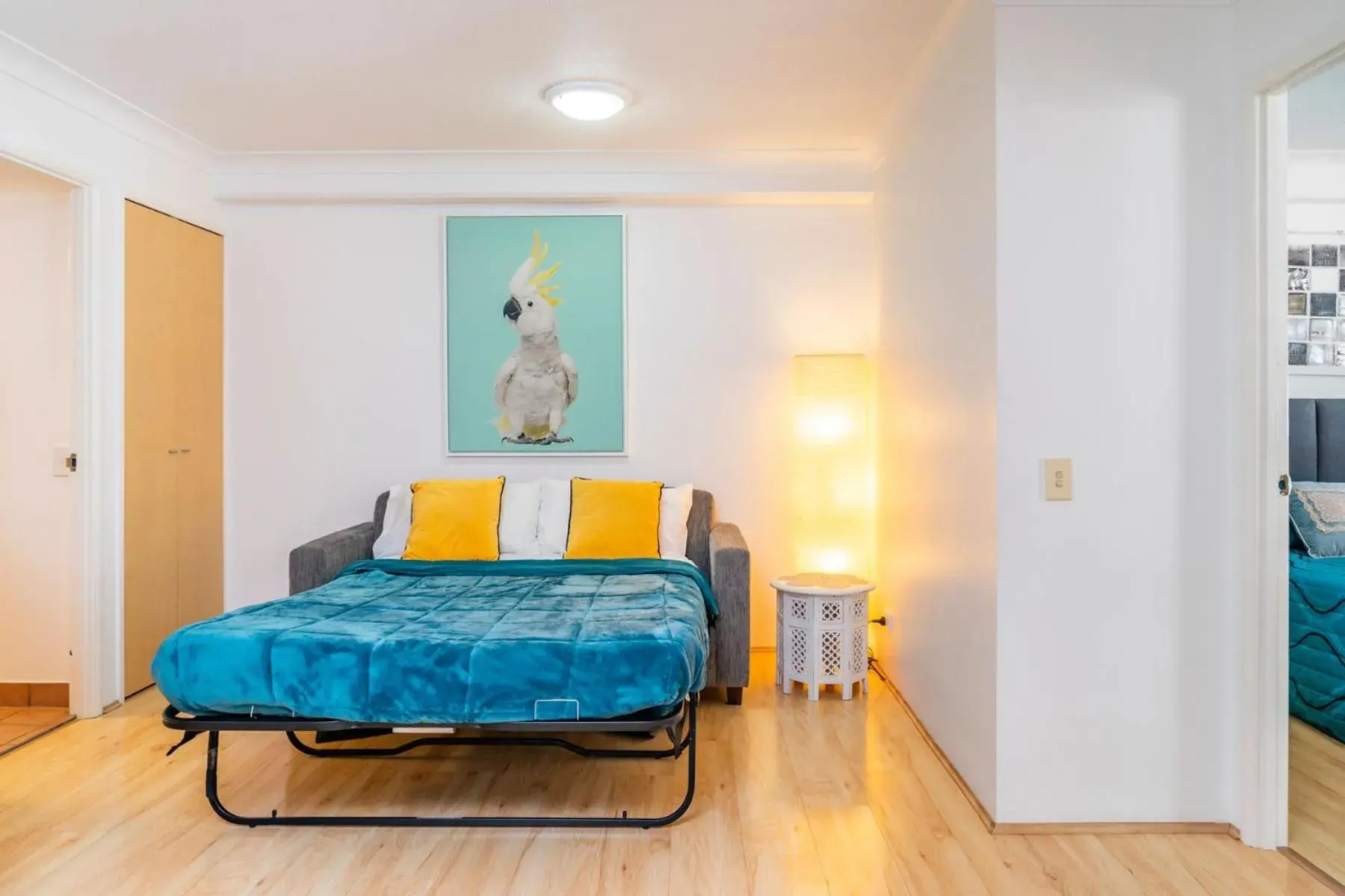 Bed in Aruba Sands Resort Bed in Aruba Sands Resort