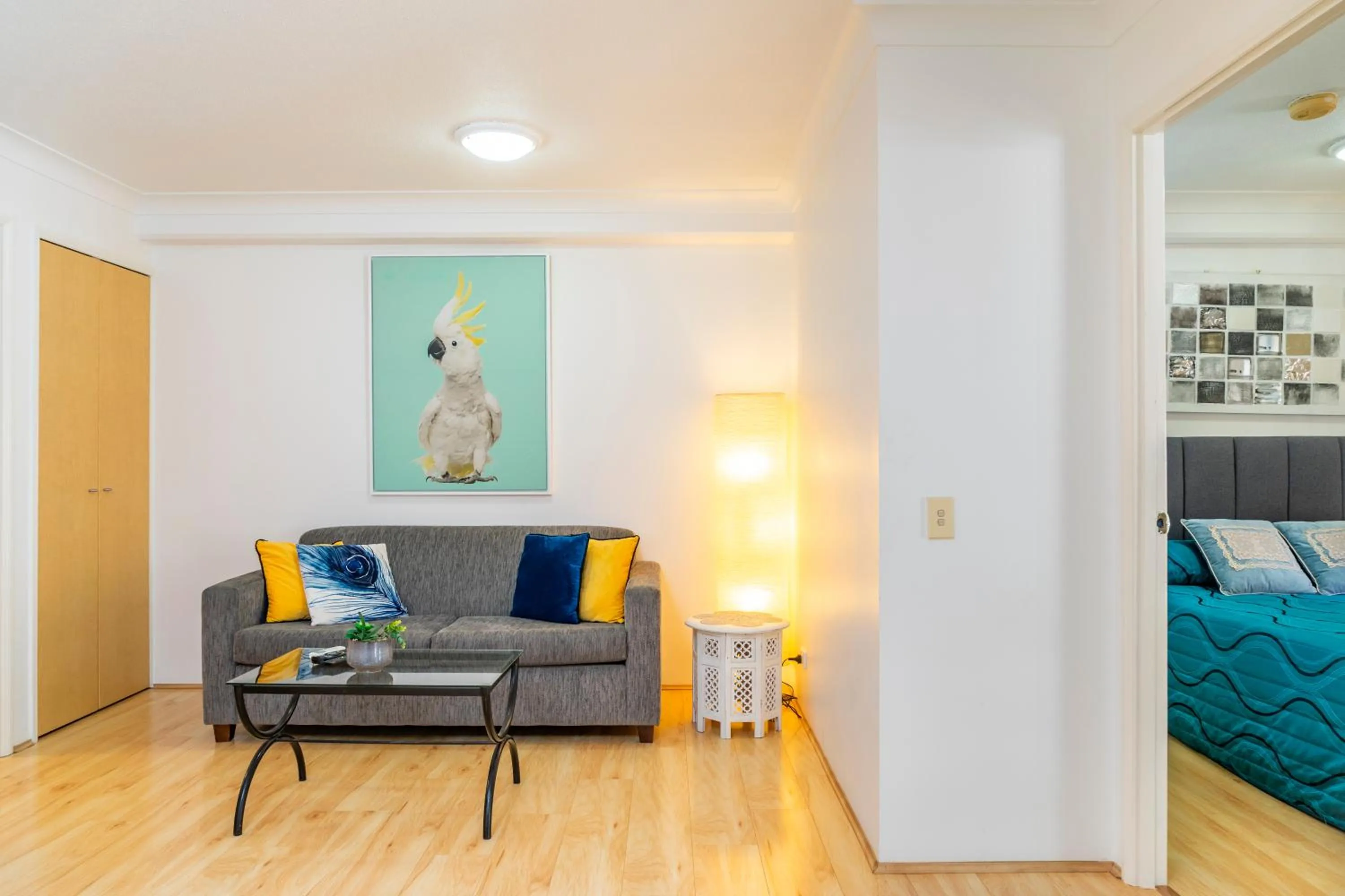 Bed in Aruba Sands Resort