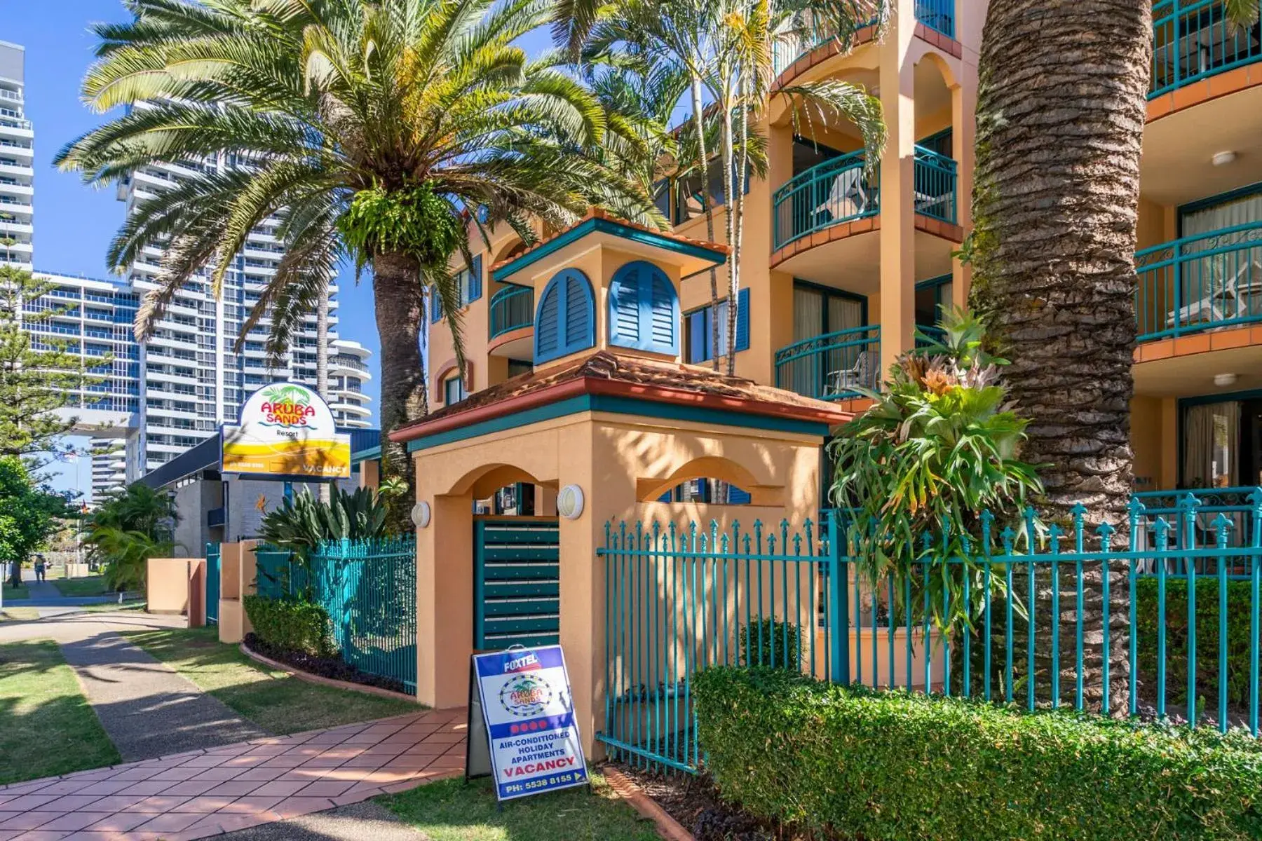 Property building in Aruba Sands Resort Property building in Aruba Sands Resort