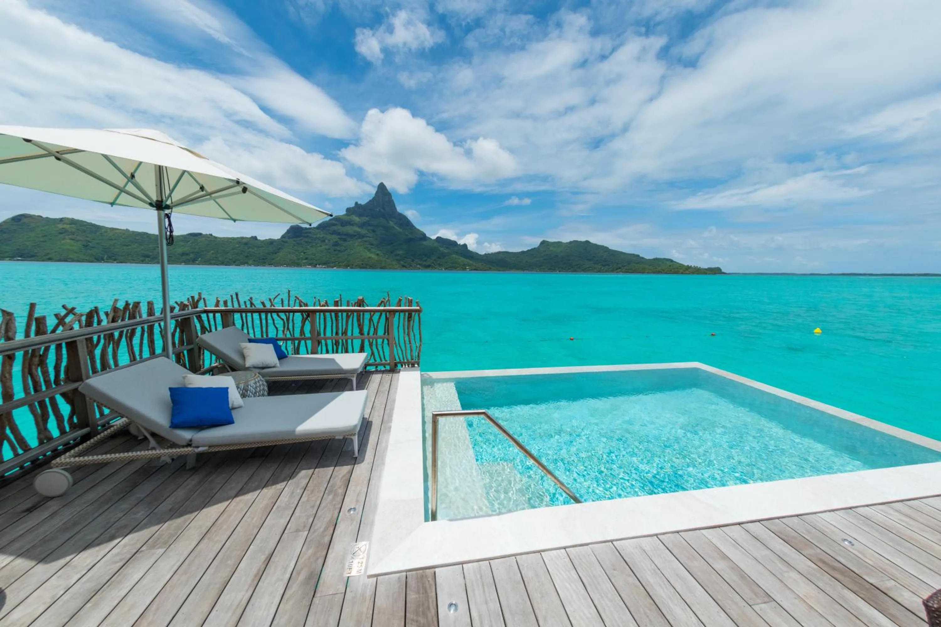 Swimming pool in InterContinental Bora Bora & Thalasso Spa by IHG