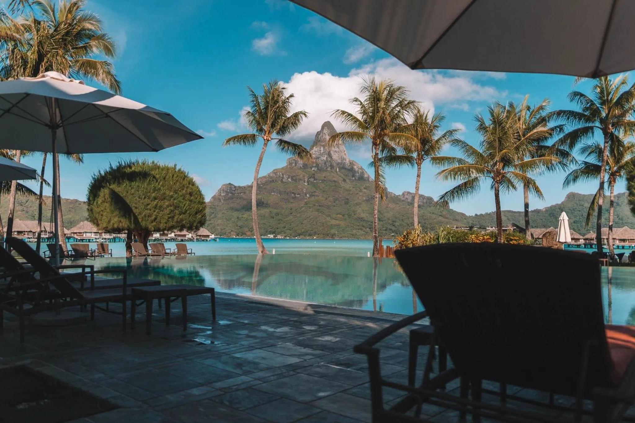 Swimming pool in InterContinental Bora Bora & Thalasso Spa by IHG