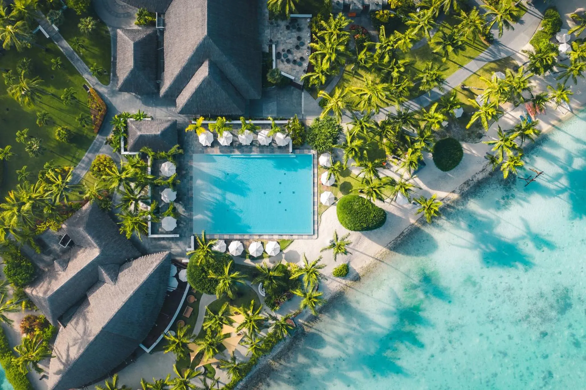 Swimming pool in InterContinental Bora Bora & Thalasso Spa by IHG