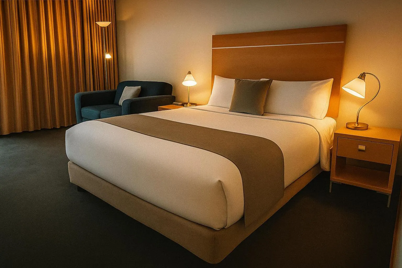 Bed in The Heritage Bendigo