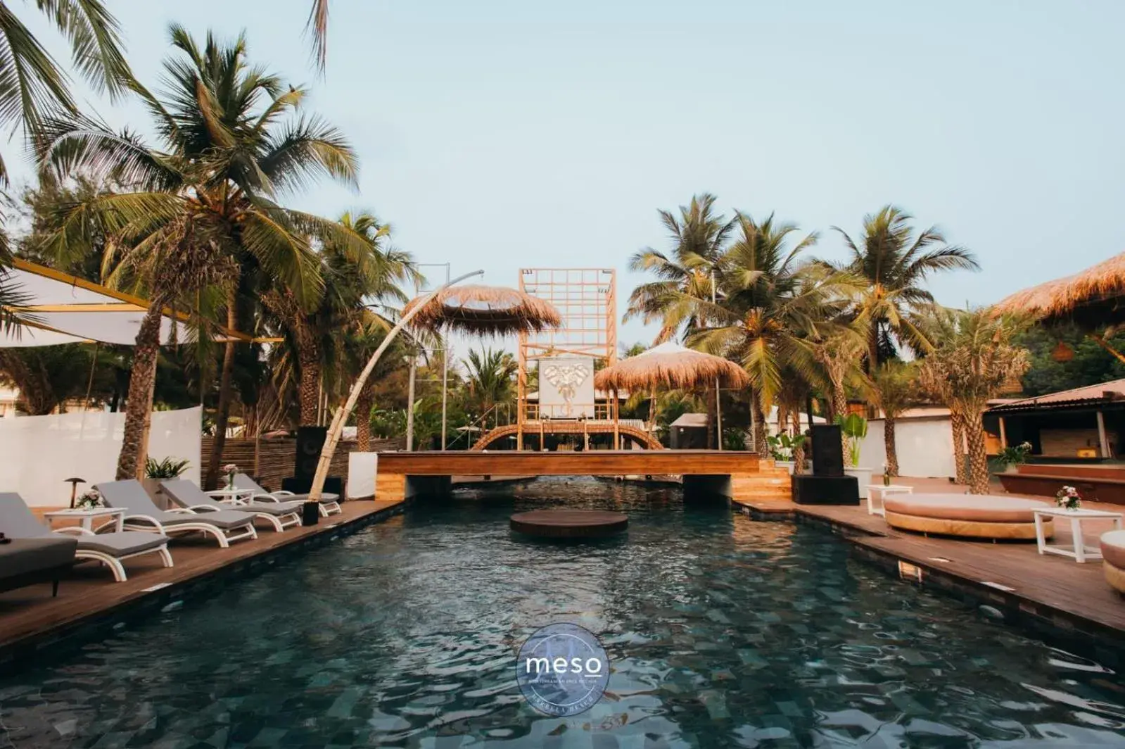 Pool view in Marbela Beach Resort Pool view in Marbela Beach Resort