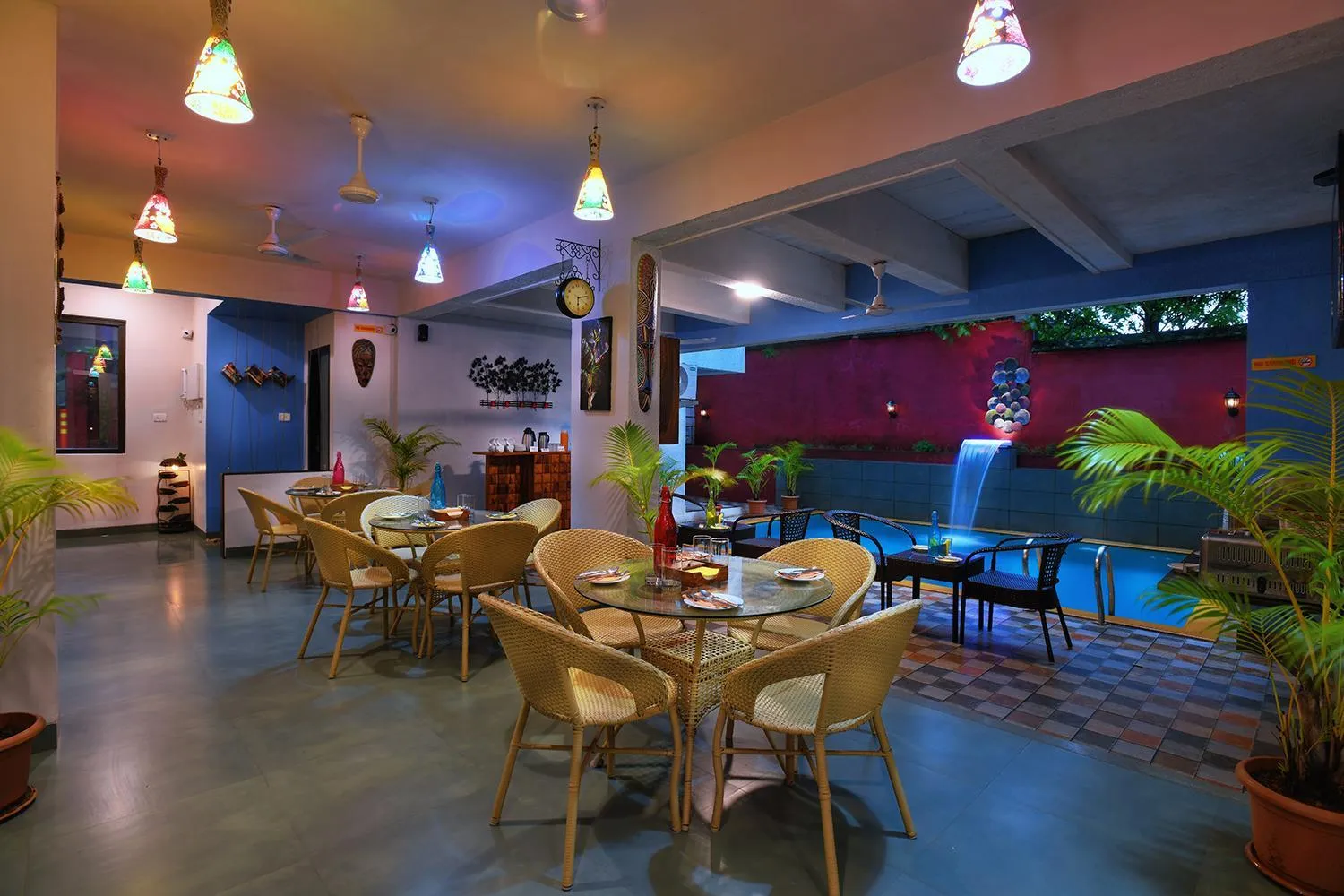 Restaurant/places to eat in Foxoso Sonnet - A boutique hotel, Anjuna , Goa
