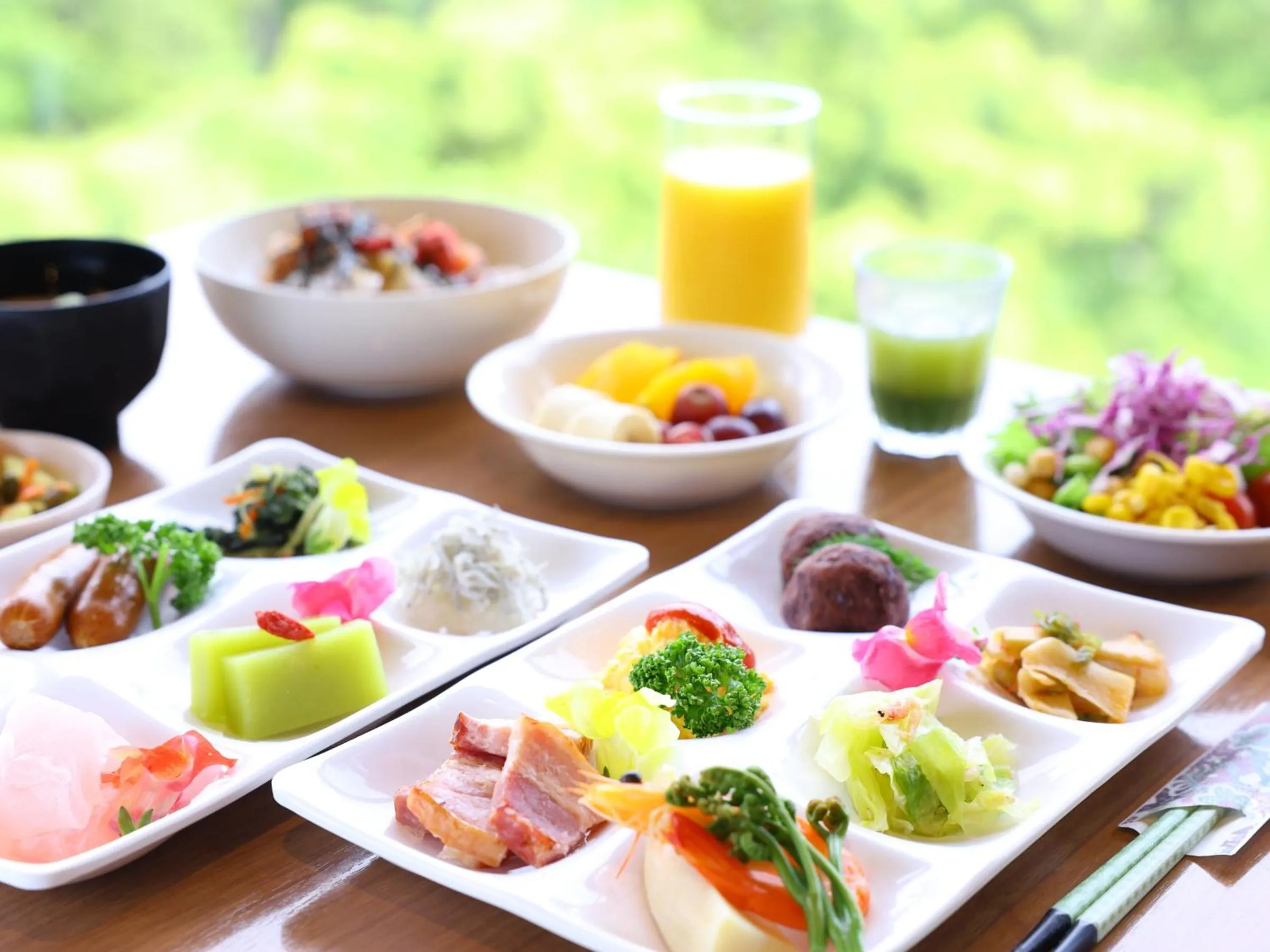 Breakfast in Hakuba Highland Hotel