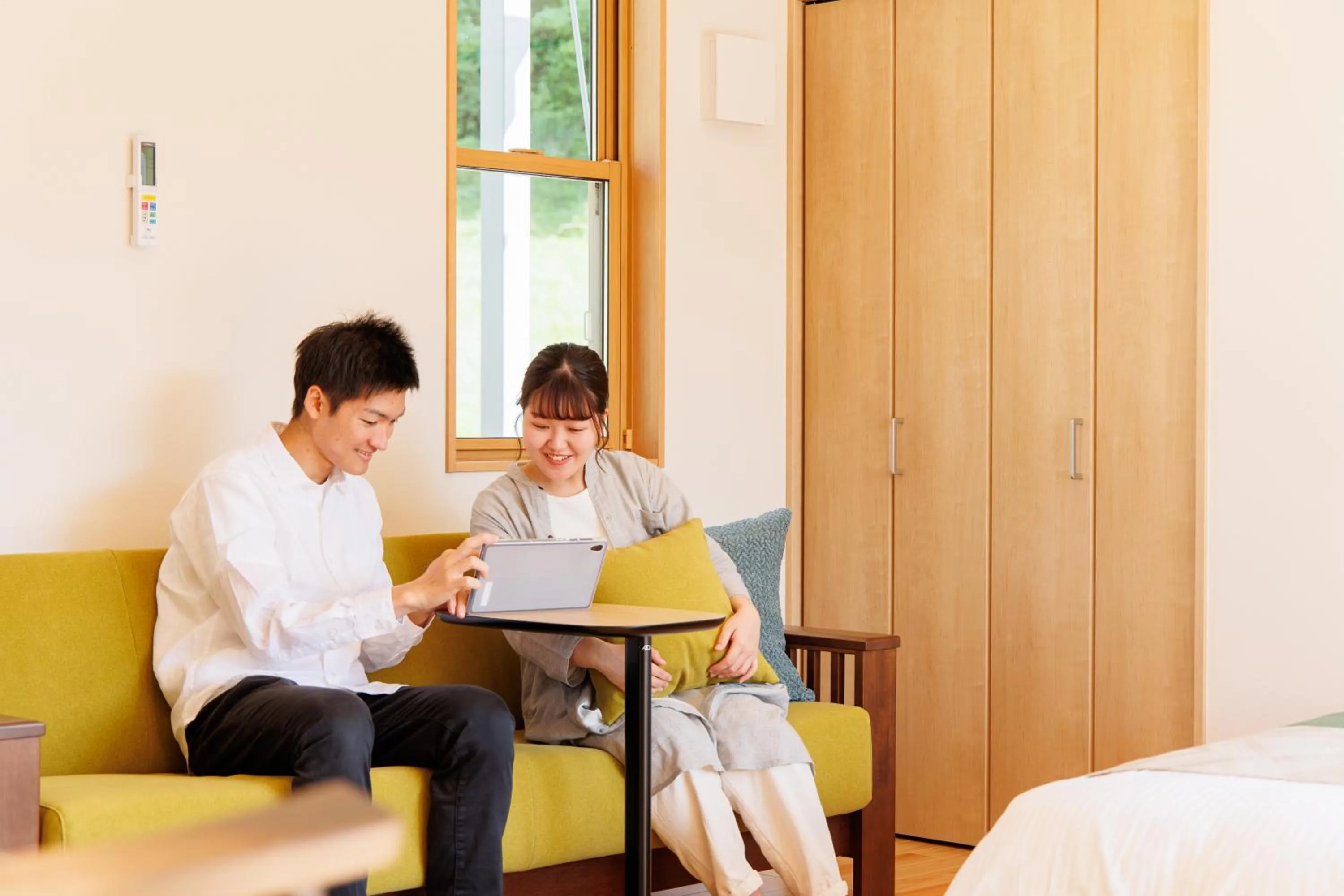 People in Hakuba Highland Hotel