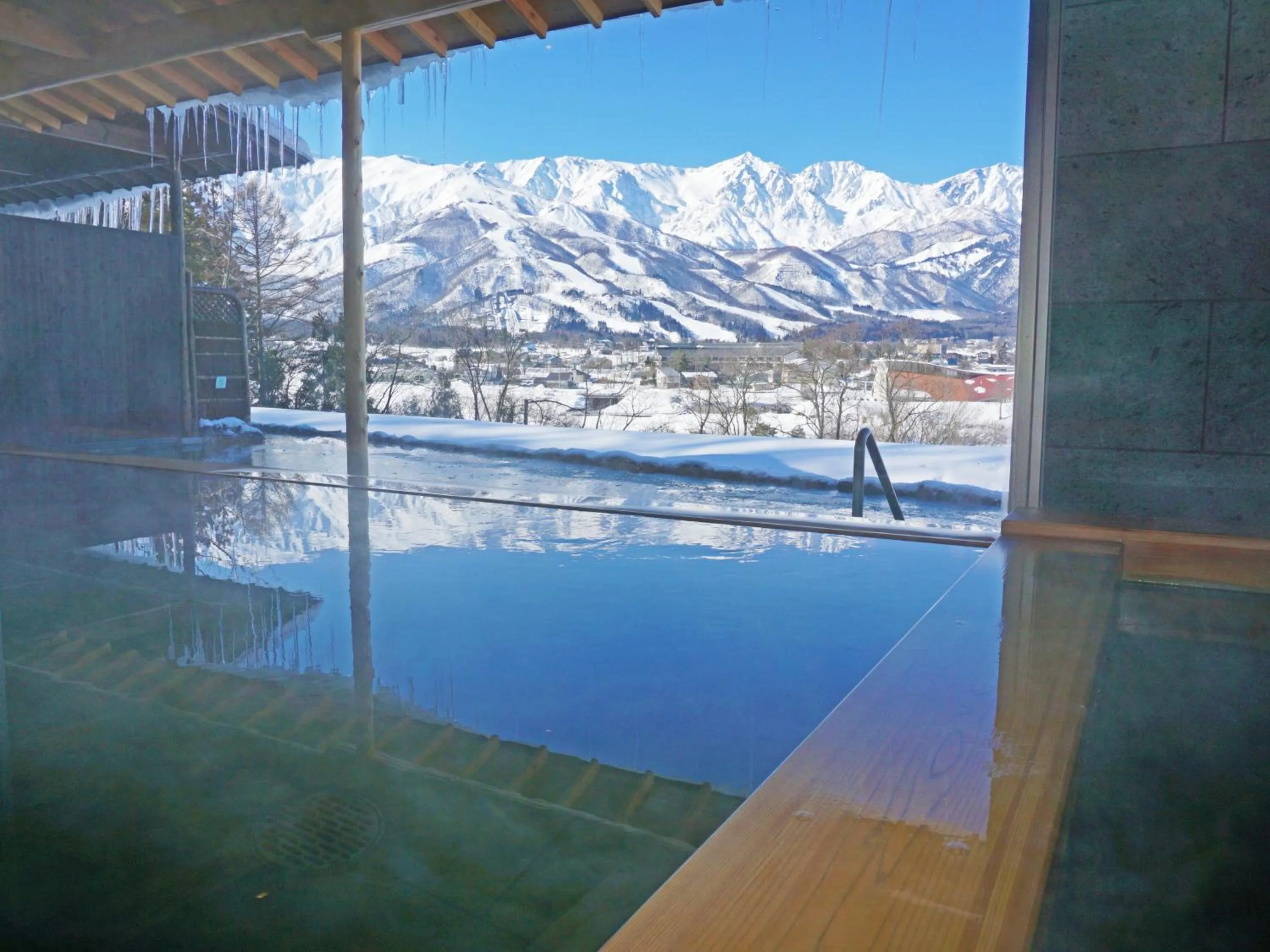 Hot Spring Bath in Hakuba Highland Hotel