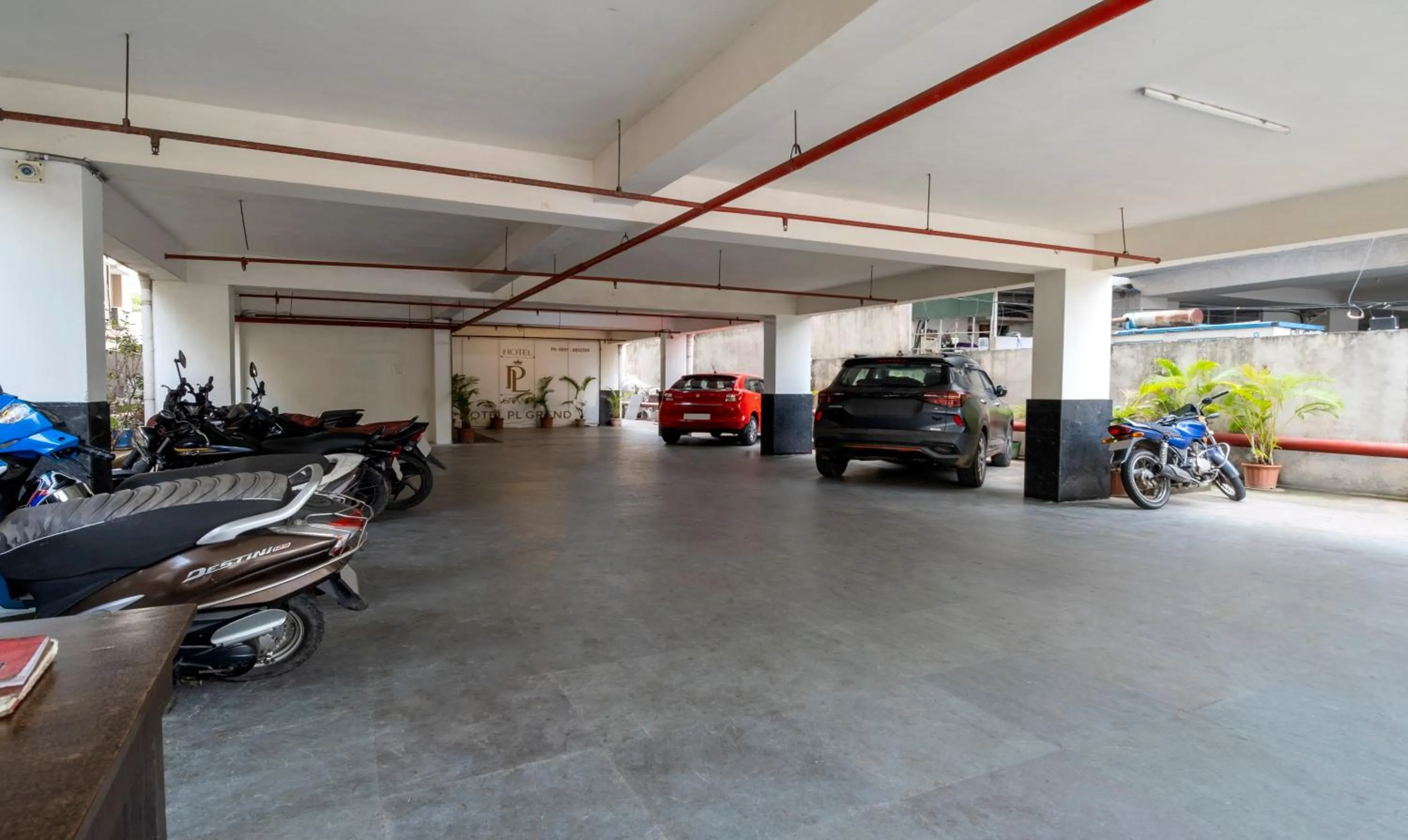 Parking in Treebo PL Grand, Vishakapatnam