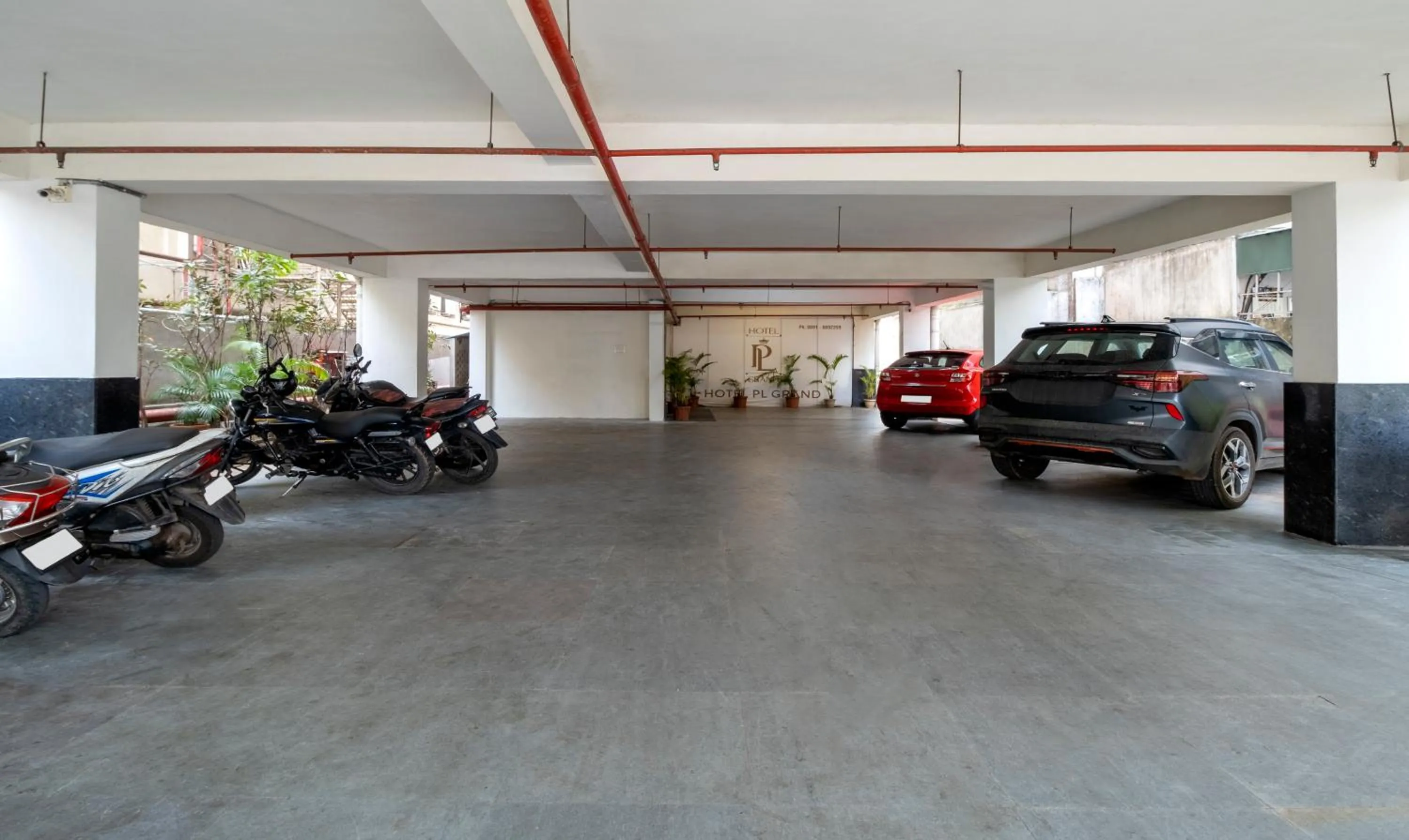 Parking in Treebo PL Grand, Vishakapatnam