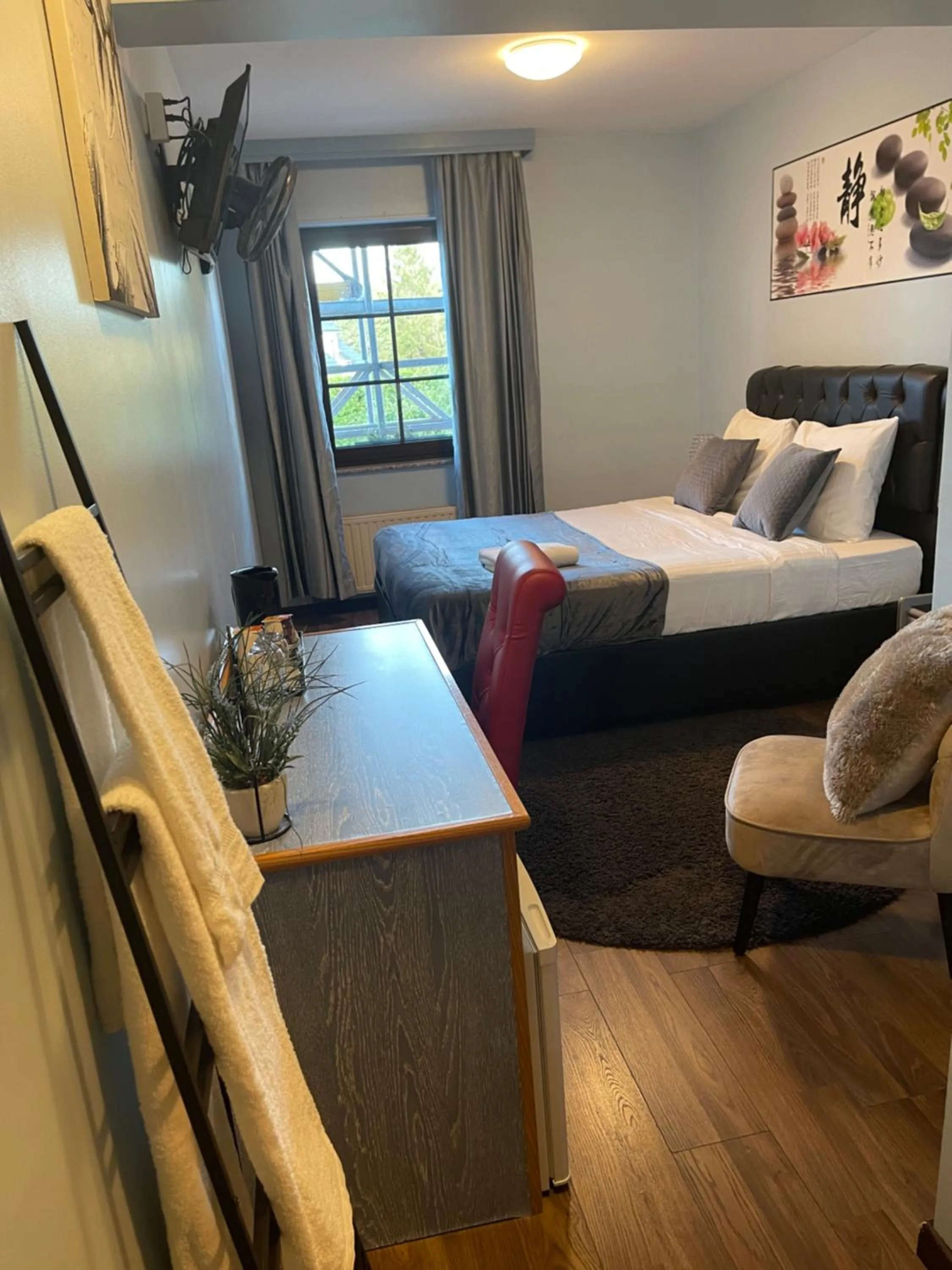 Bed in Hotel L'Empire