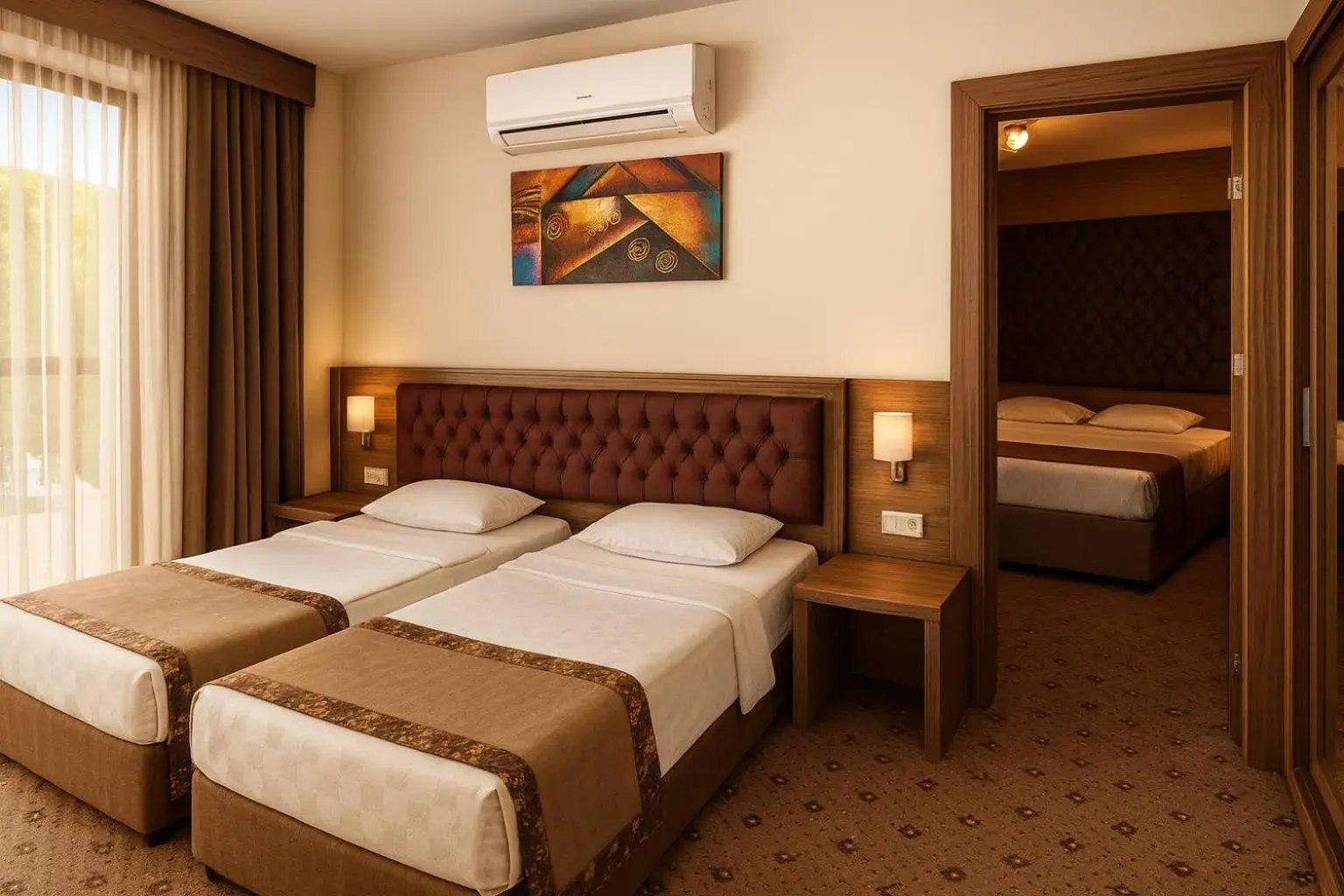 Bed in Eldar Resort Hotel Bed in Eldar Resort Hotel