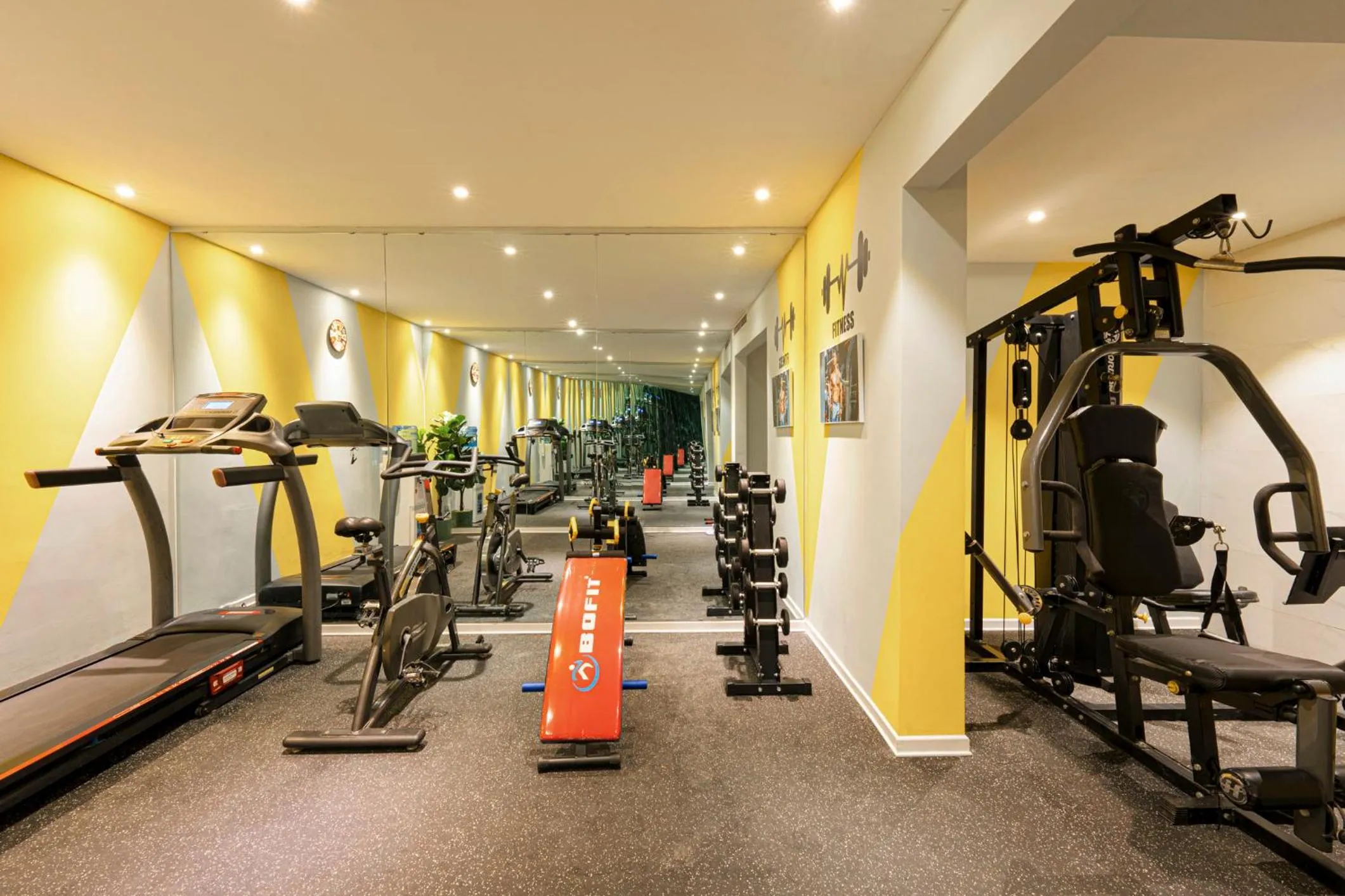 Fitness centre/facilities in GRAND CITITEL Hanoi Hotel & Spa