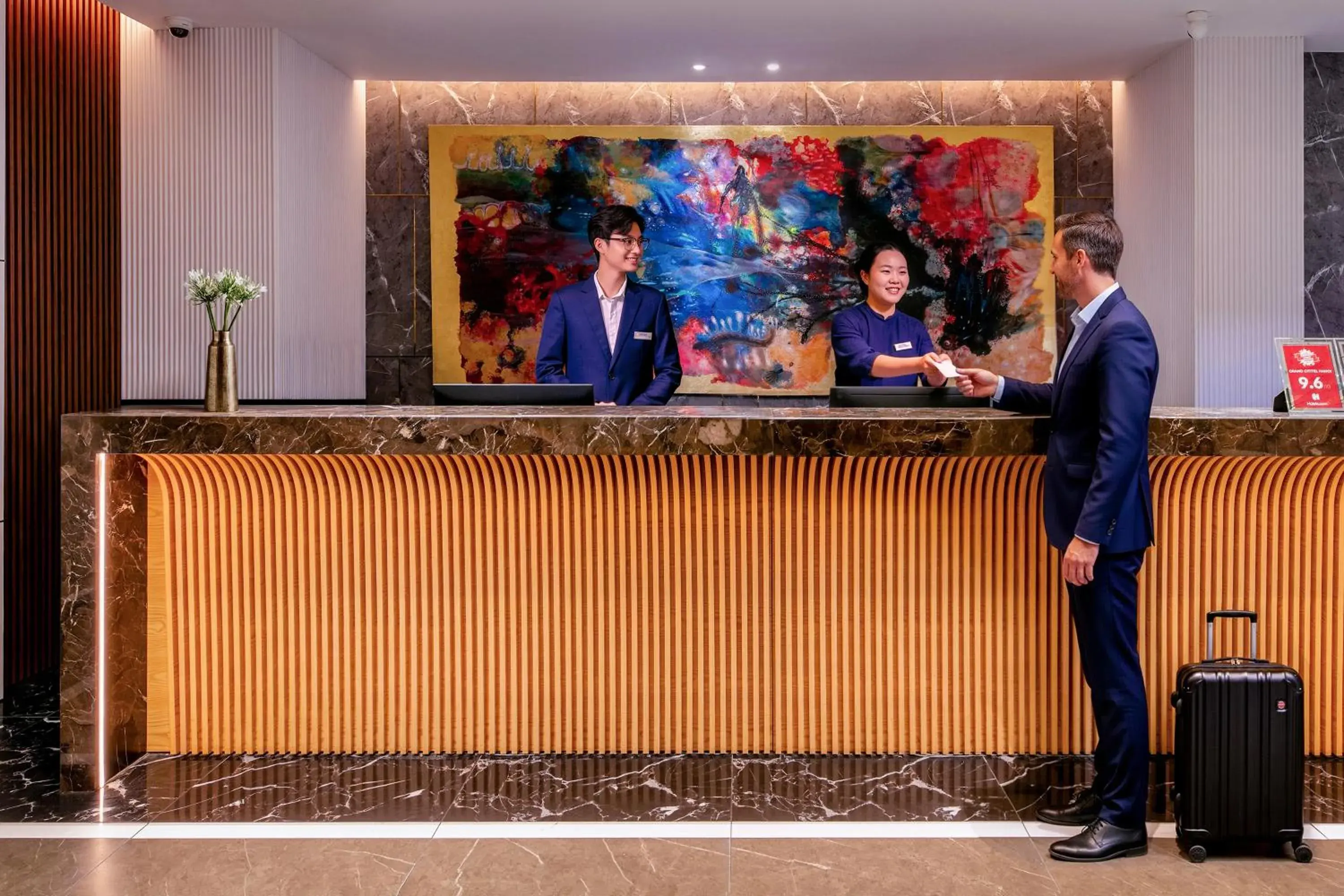 Lobby or reception in GRAND CITITEL Hanoi Hotel & Spa Lobby or reception in GRAND CITITEL Hanoi Hotel & Spa