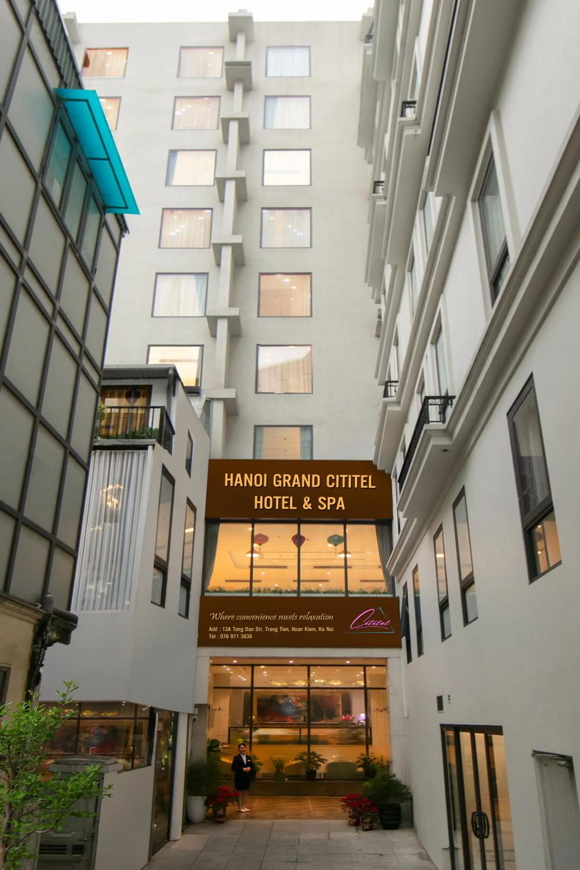 Property building in GRAND CITITEL Hanoi Hotel & Spa