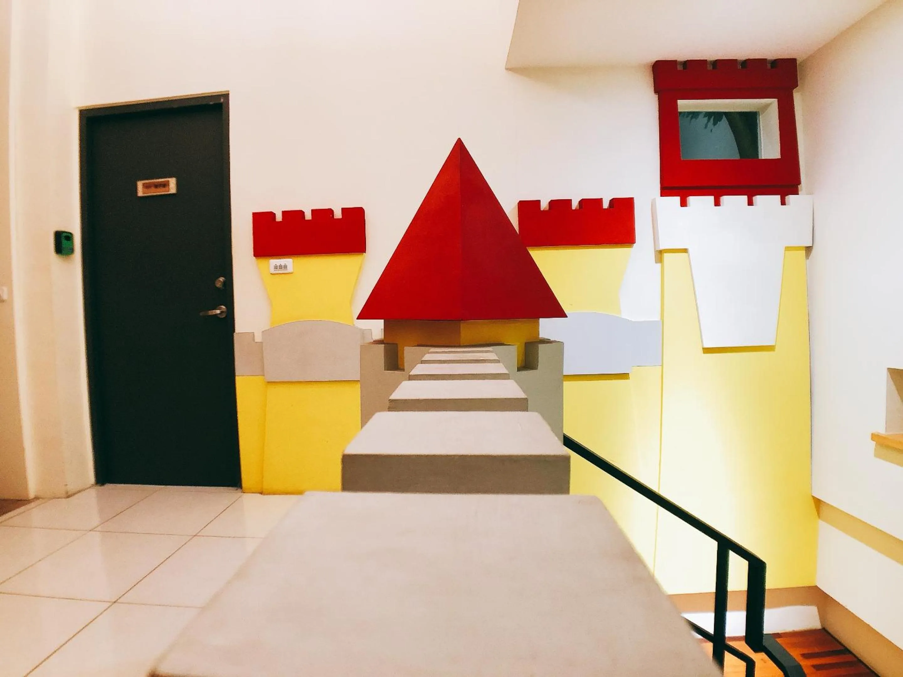 Living room, Bed in Snail Pets Homestay