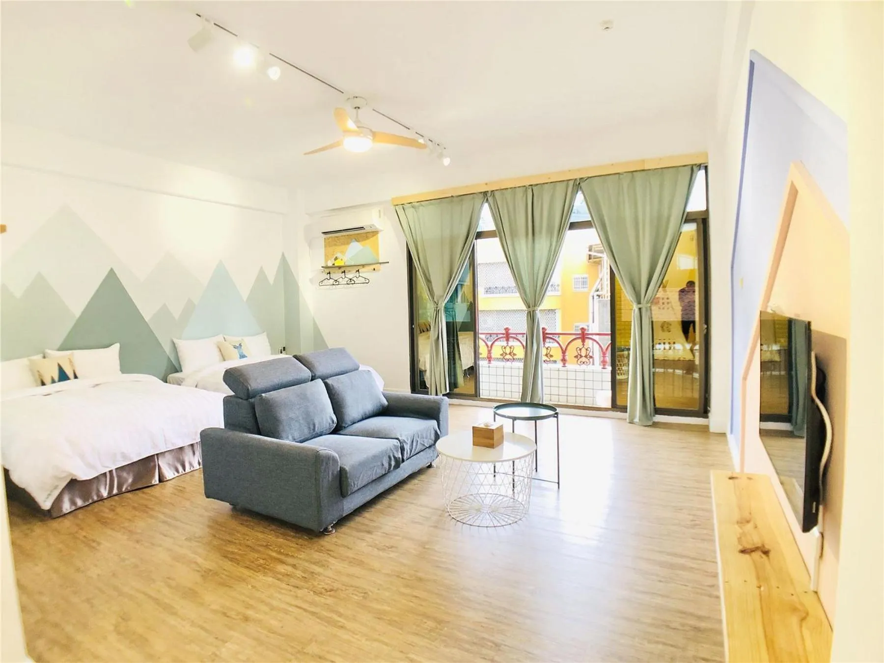 Bedroom, Bed in Snail Pets Homestay