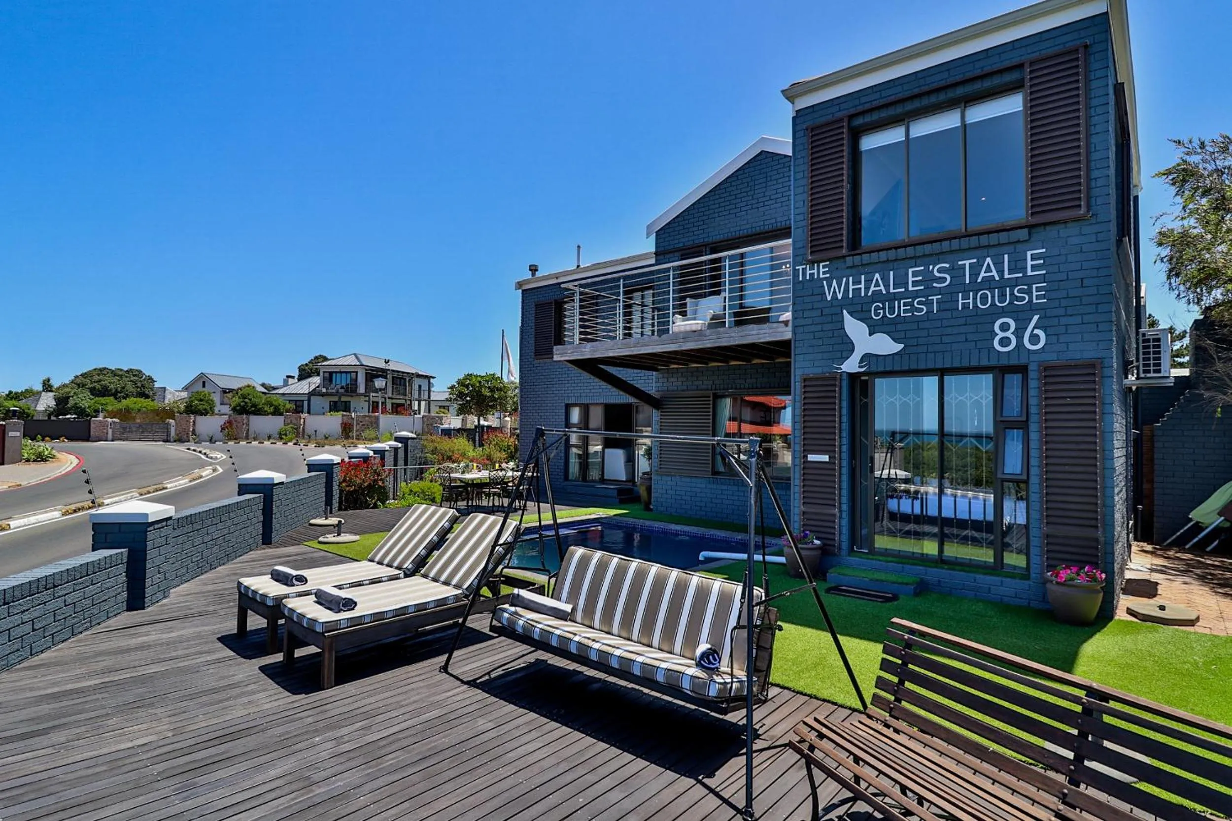 Facade/entrance in The Whale's Tale Guesthouse