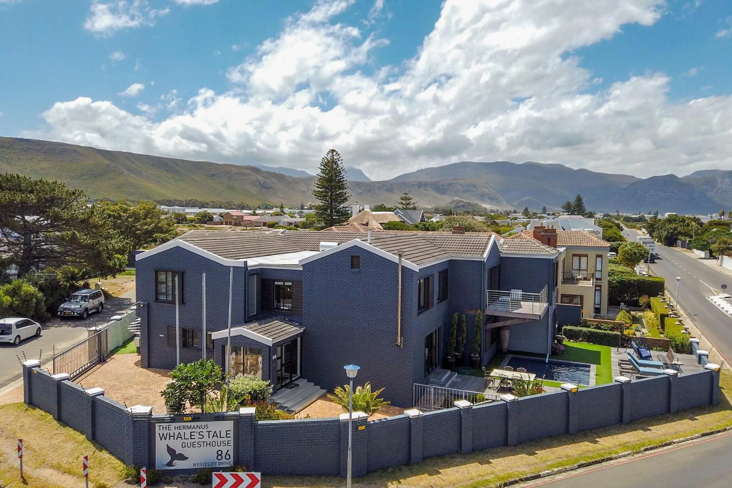 Bird's eye view in The Whale's Tale Guesthouse