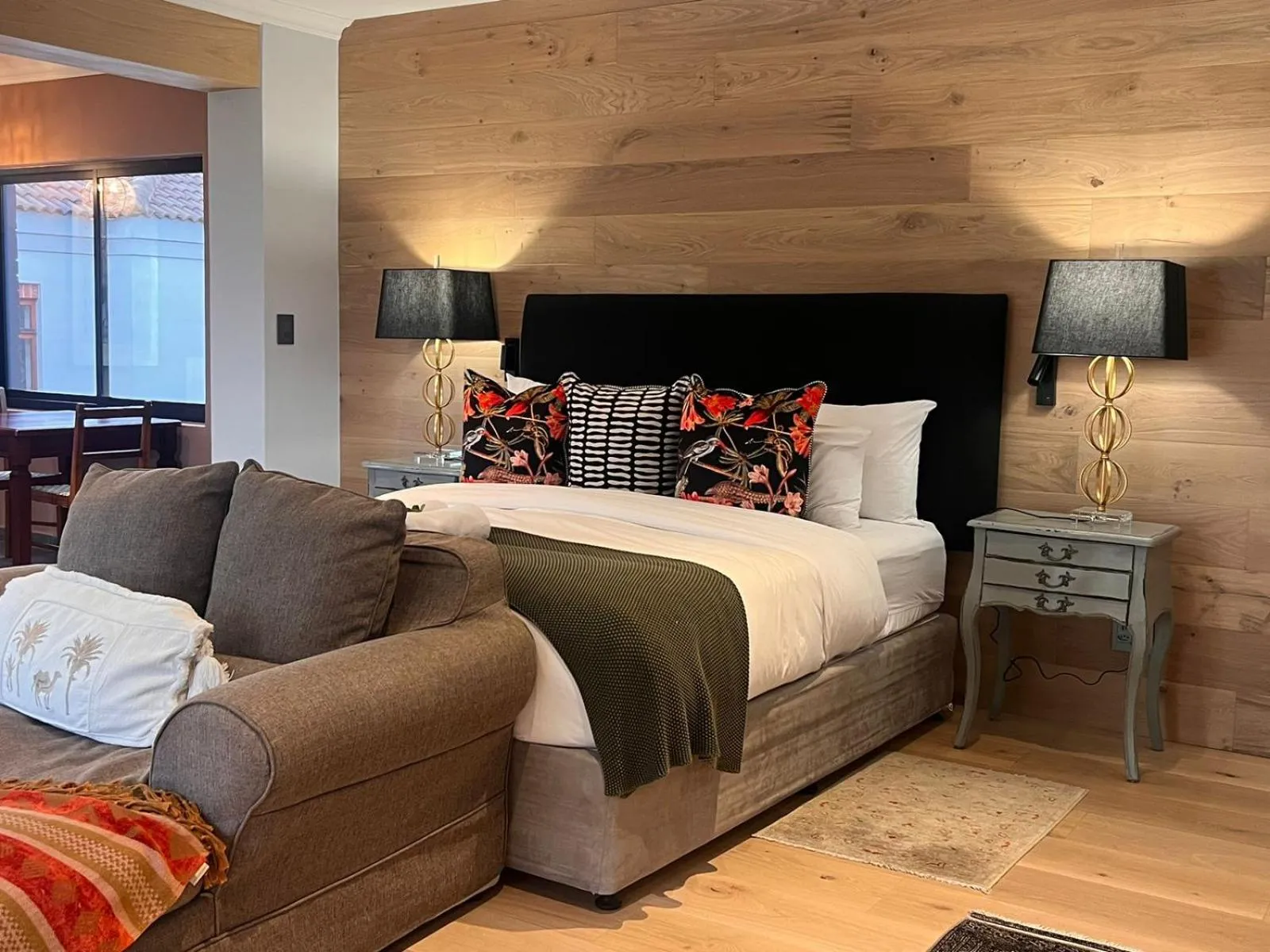 Bed in The Whale's Tale Guesthouse