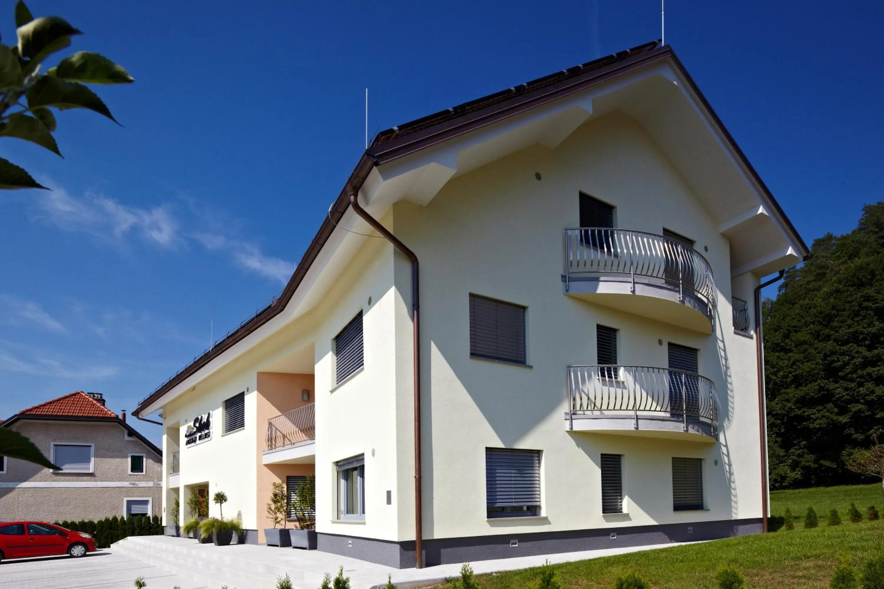 Property building in Apartments & Wellness Skok