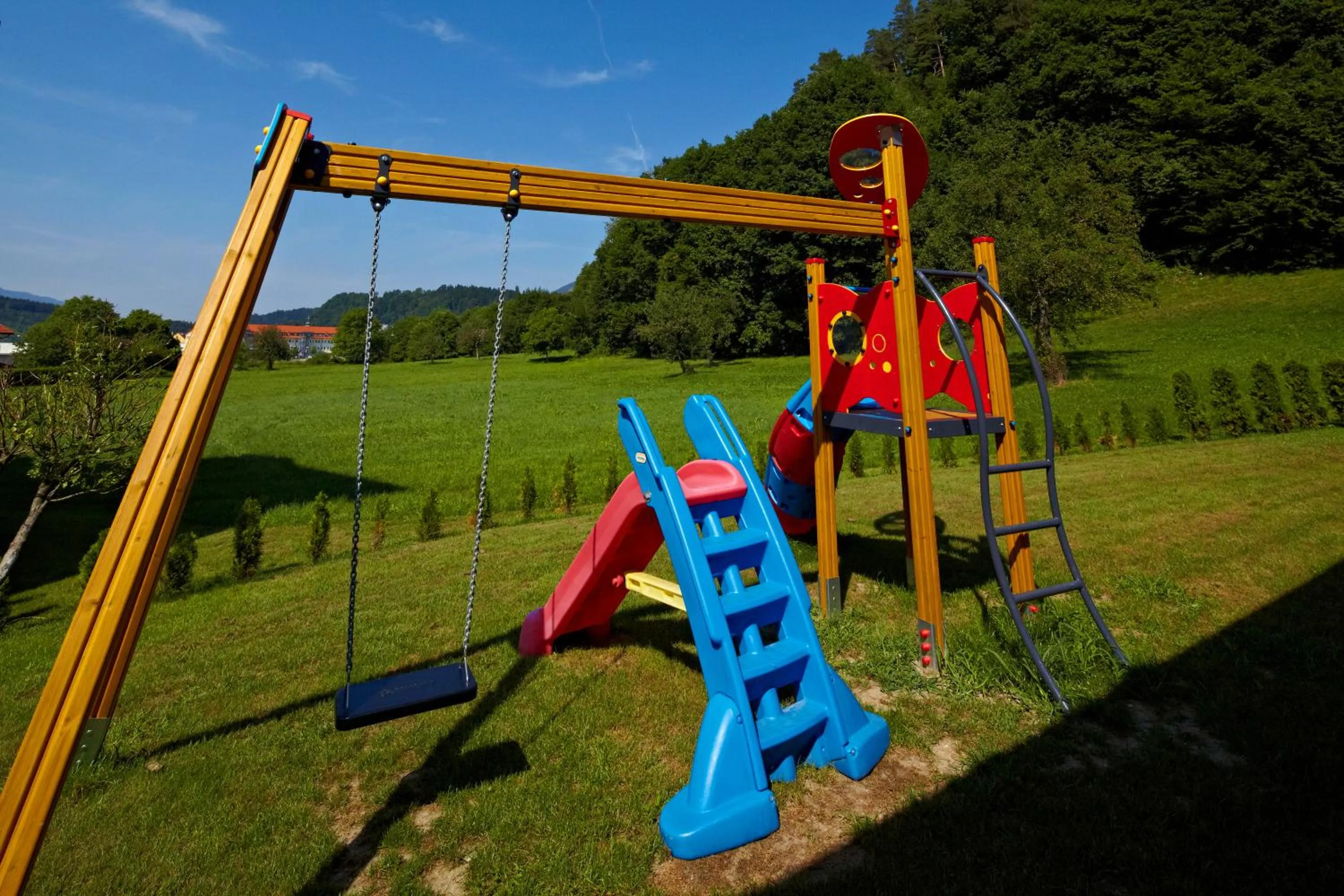 Children play ground in Apartments & Wellness Skok