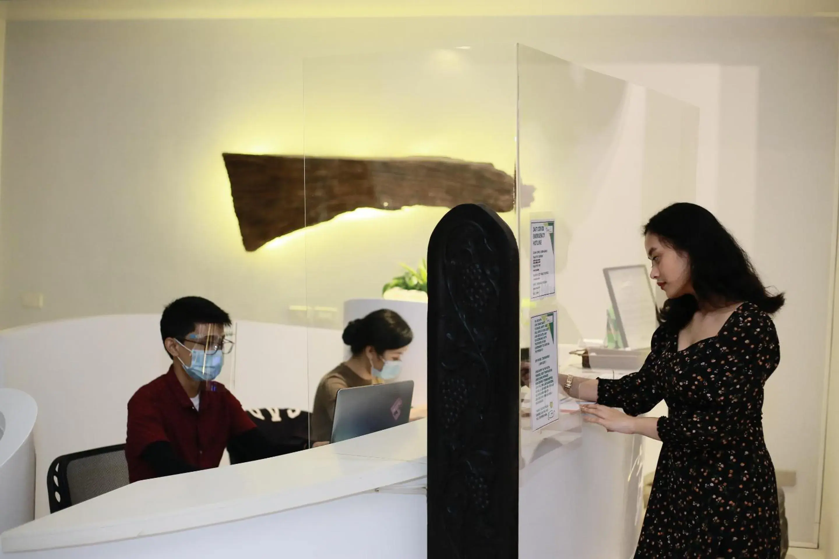 Lobby or reception in La Bella Boutique Hotel Lobby or reception in La Bella Boutique Hotel