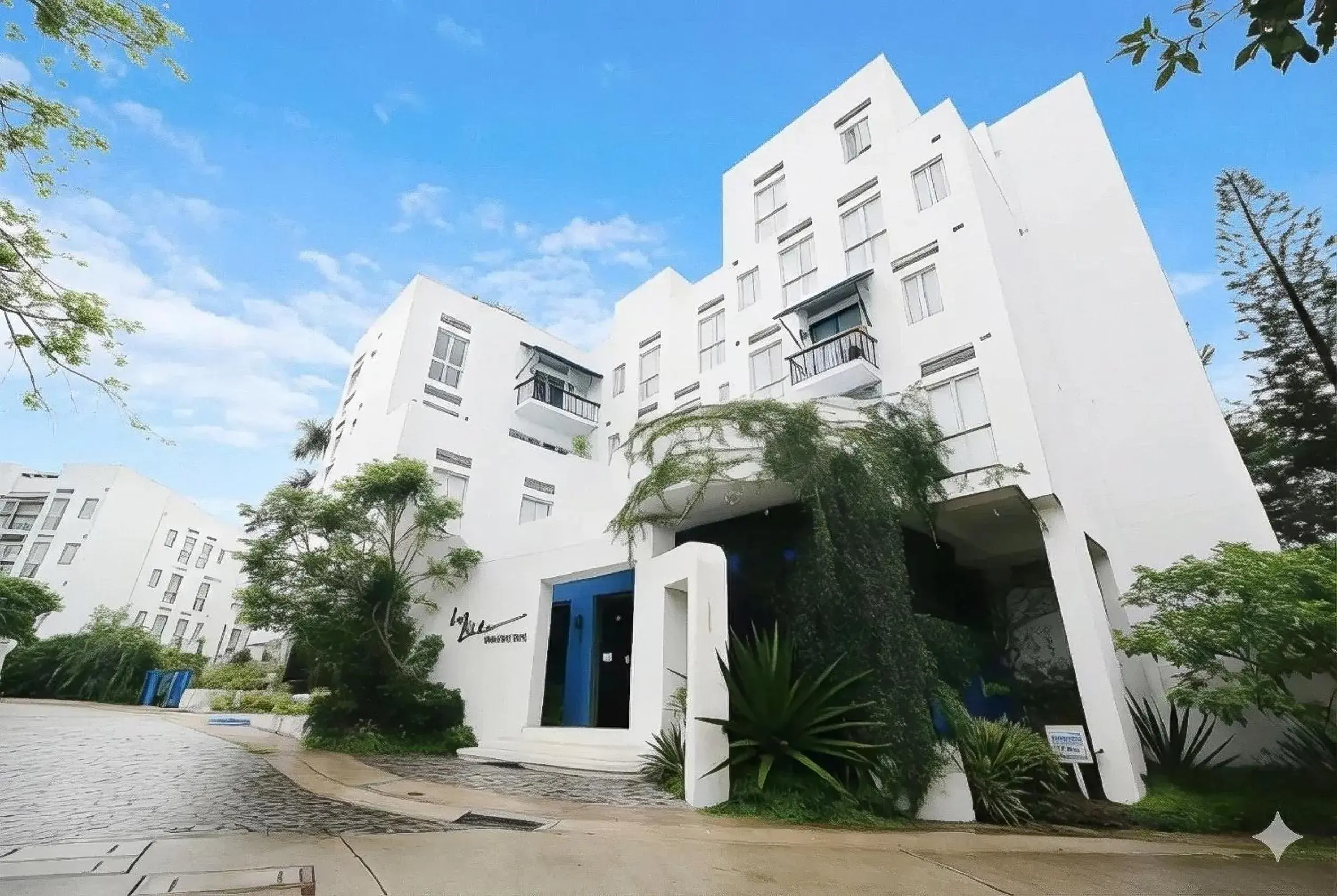 Property building in La Bella Boutique Hotel Property building in La Bella Boutique Hotel