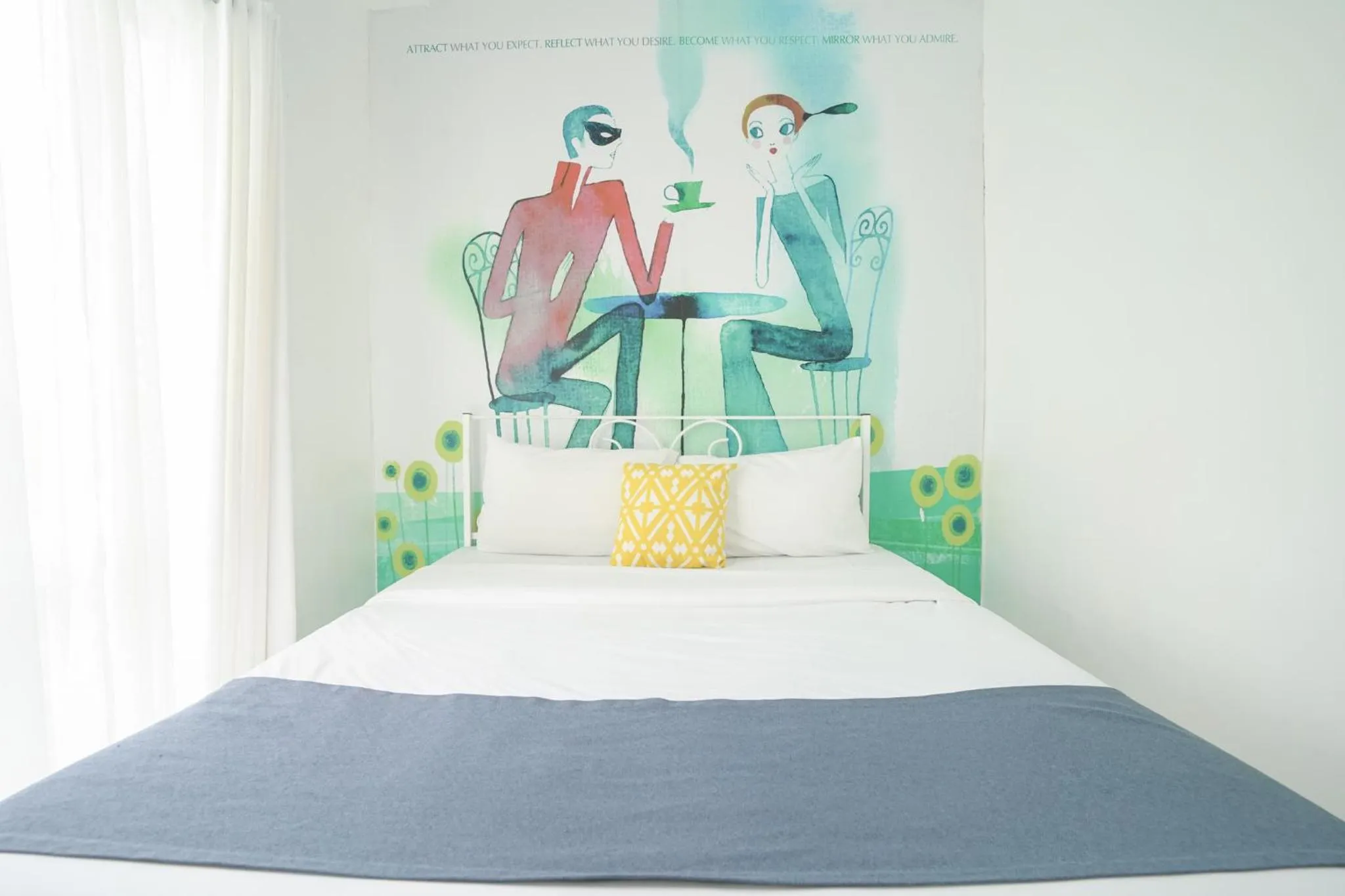 Bed in La Bella Boutique Hotel