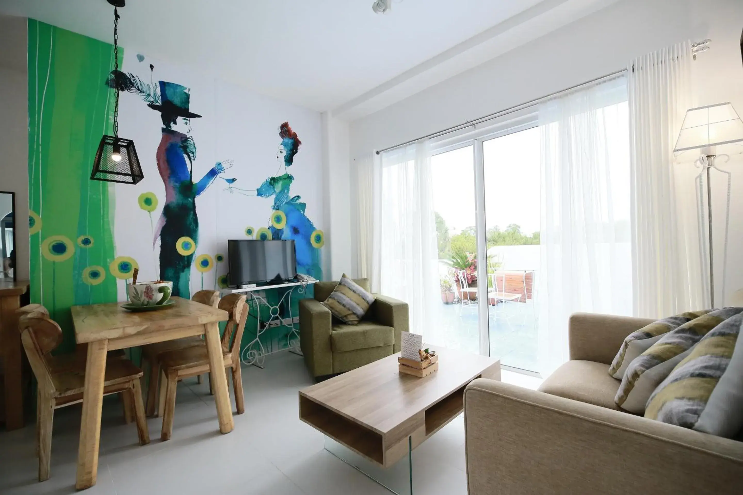 Living room in La Bella Boutique Hotel Living room in La Bella Boutique Hotel