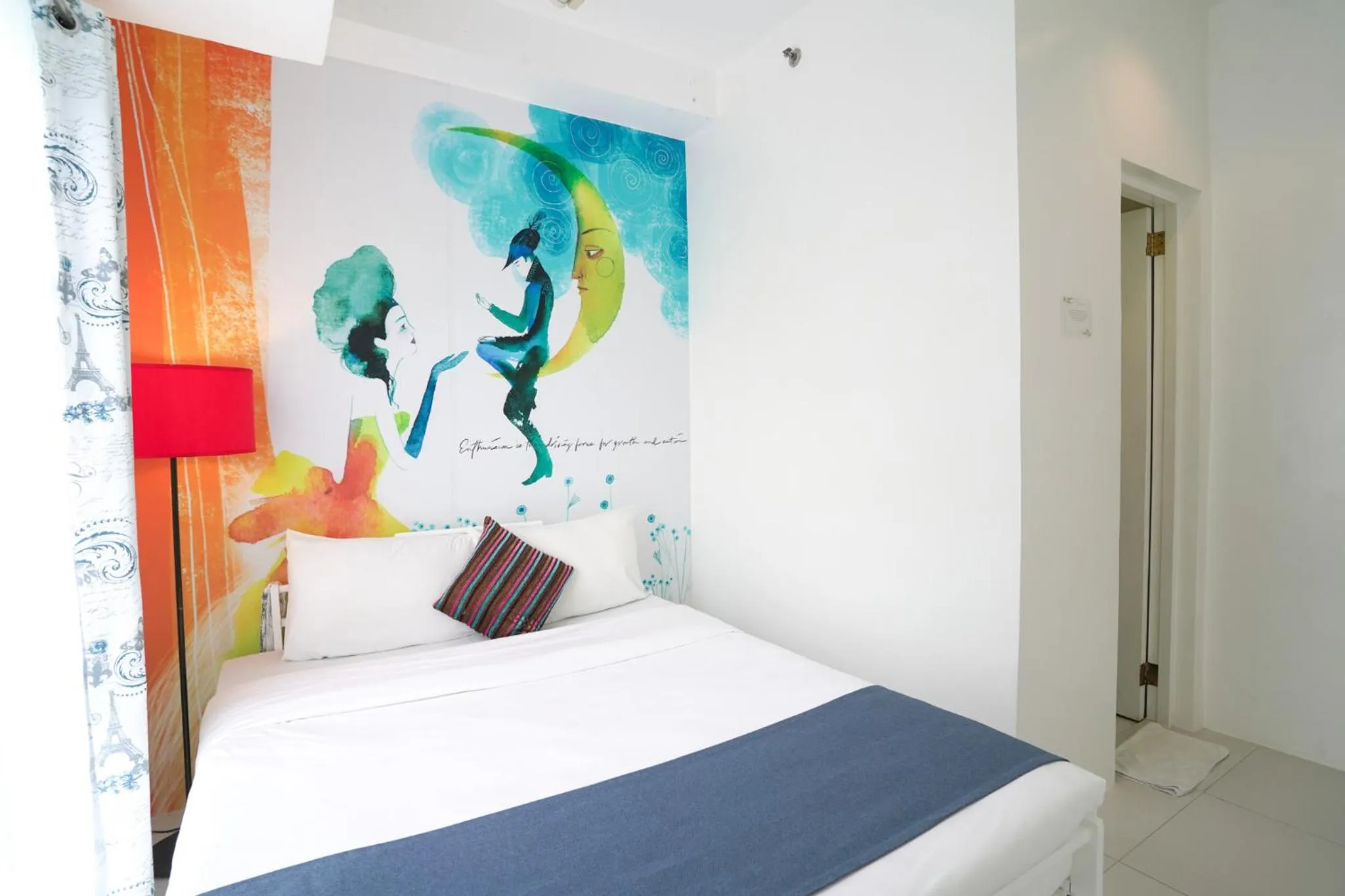 Bed in La Bella Boutique Hotel