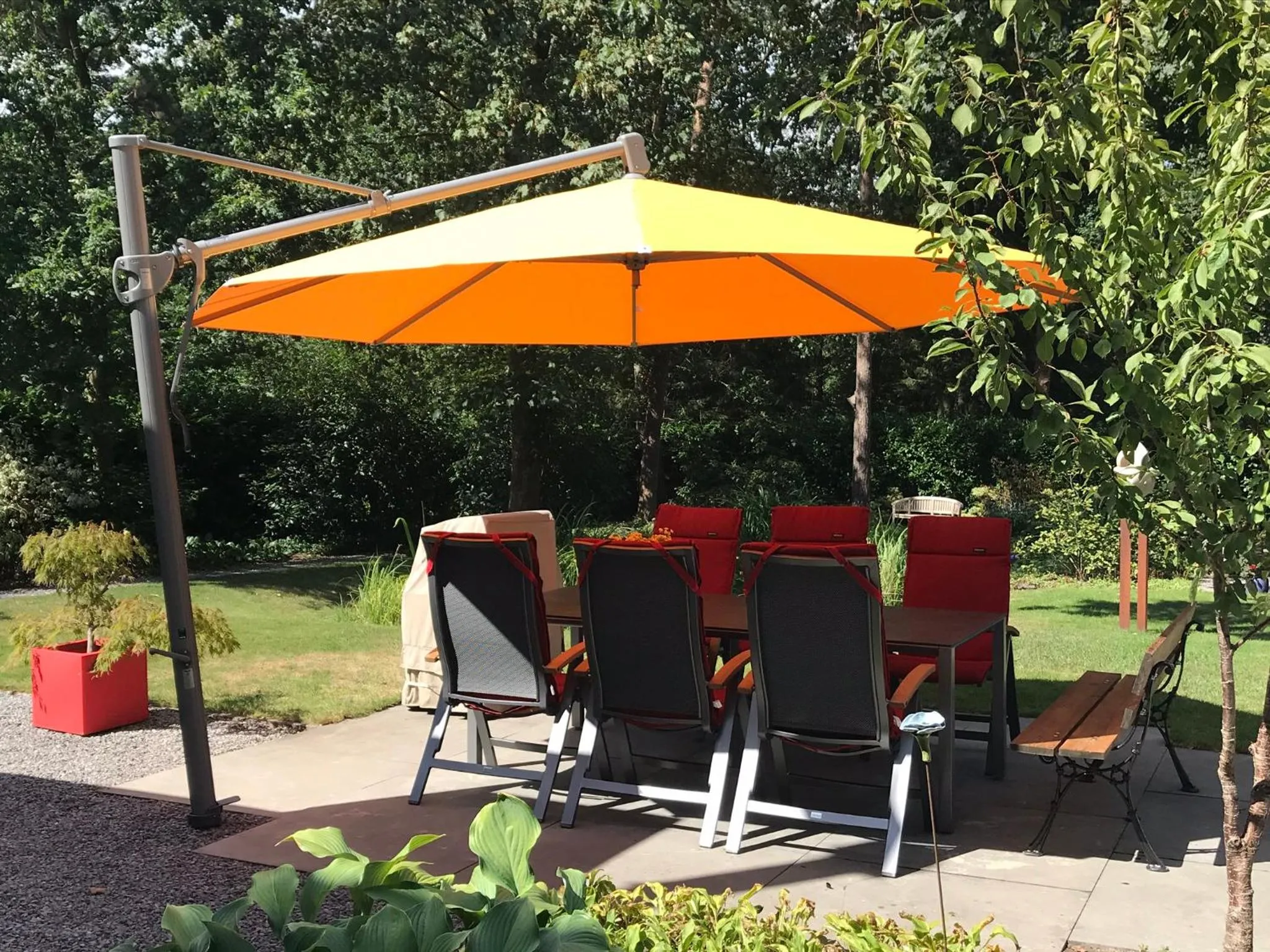 Balcony/Terrace in B & B De Stijl