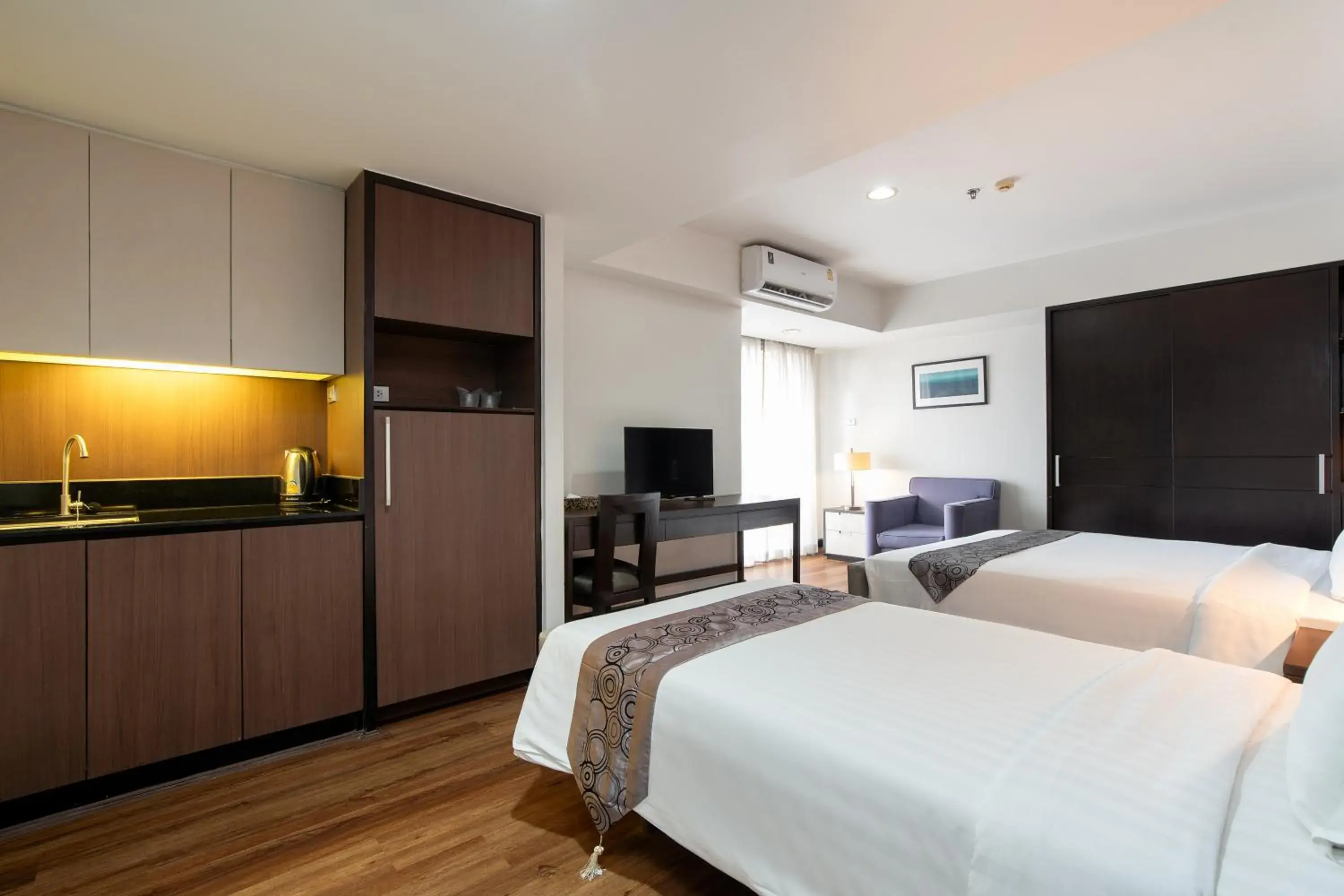 Bed in Lily Hotel Bangkok Bed in Lily Hotel Bangkok