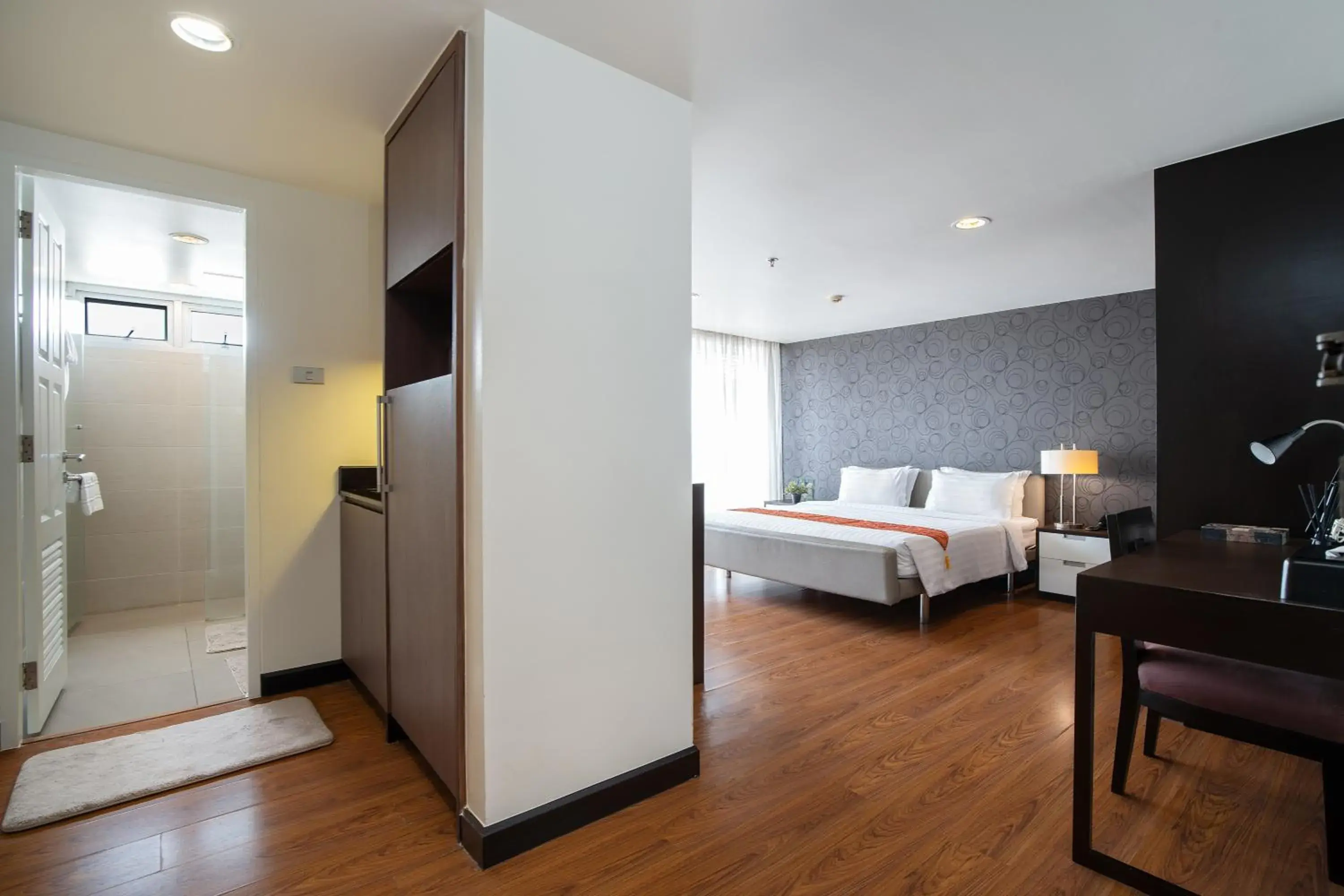 Bed in Lily Hotel Bangkok Bed in Lily Hotel Bangkok