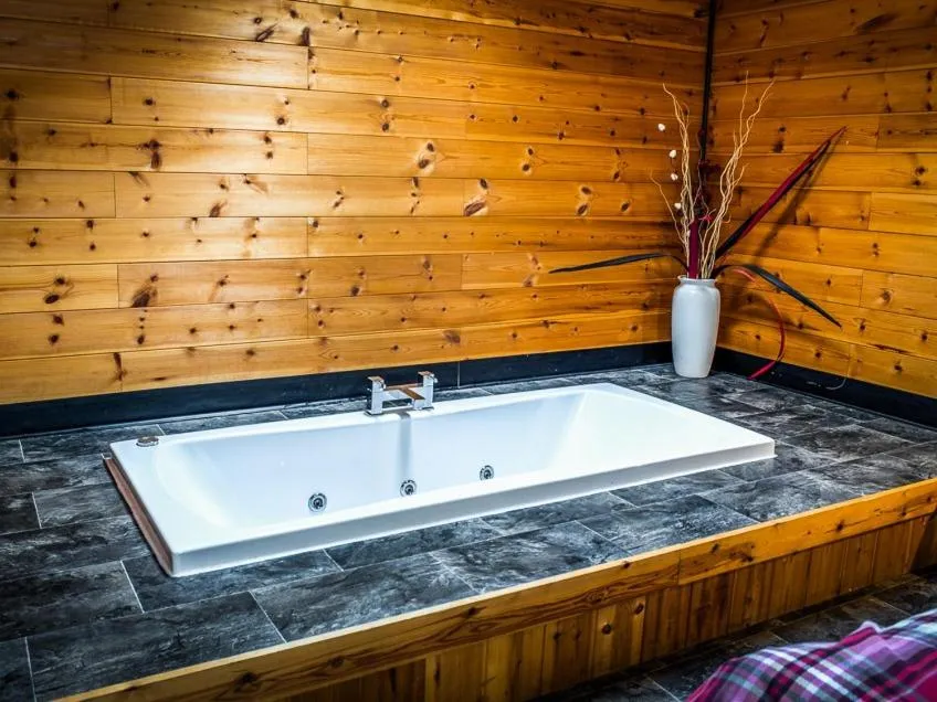 Bedroom in New Forest Lodges