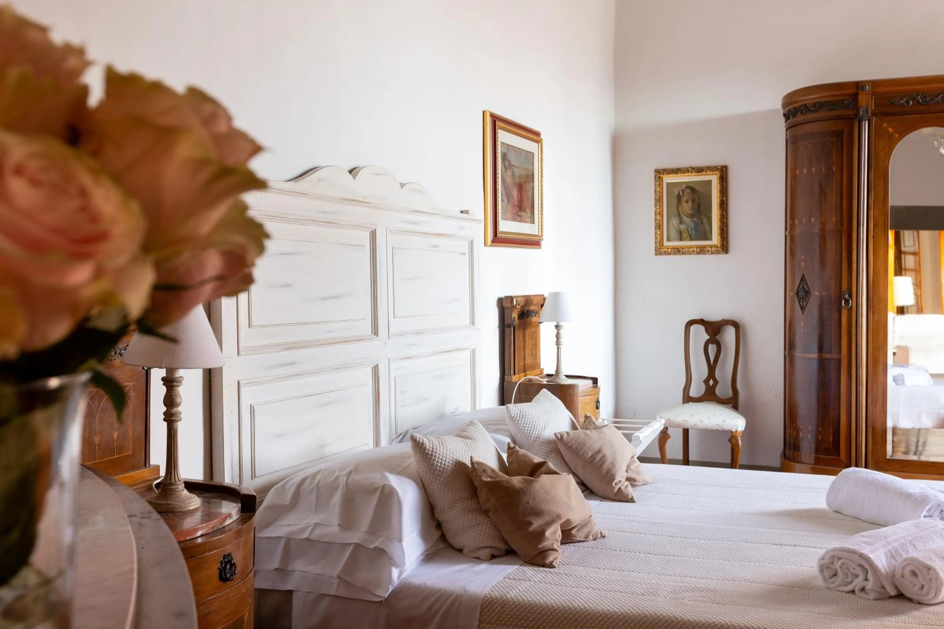 Bed in Castello Vicchiomaggio