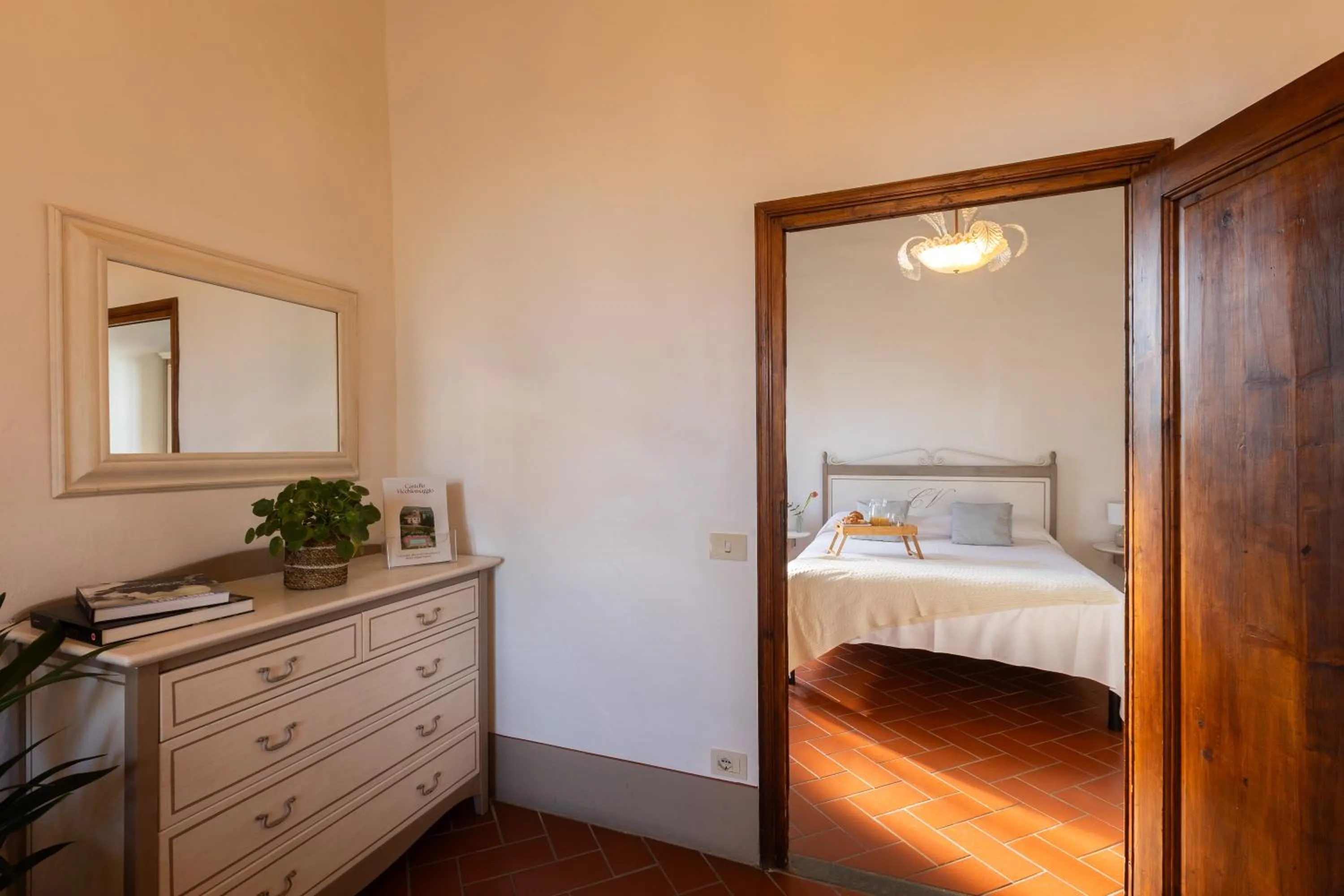 Bed in Castello Vicchiomaggio