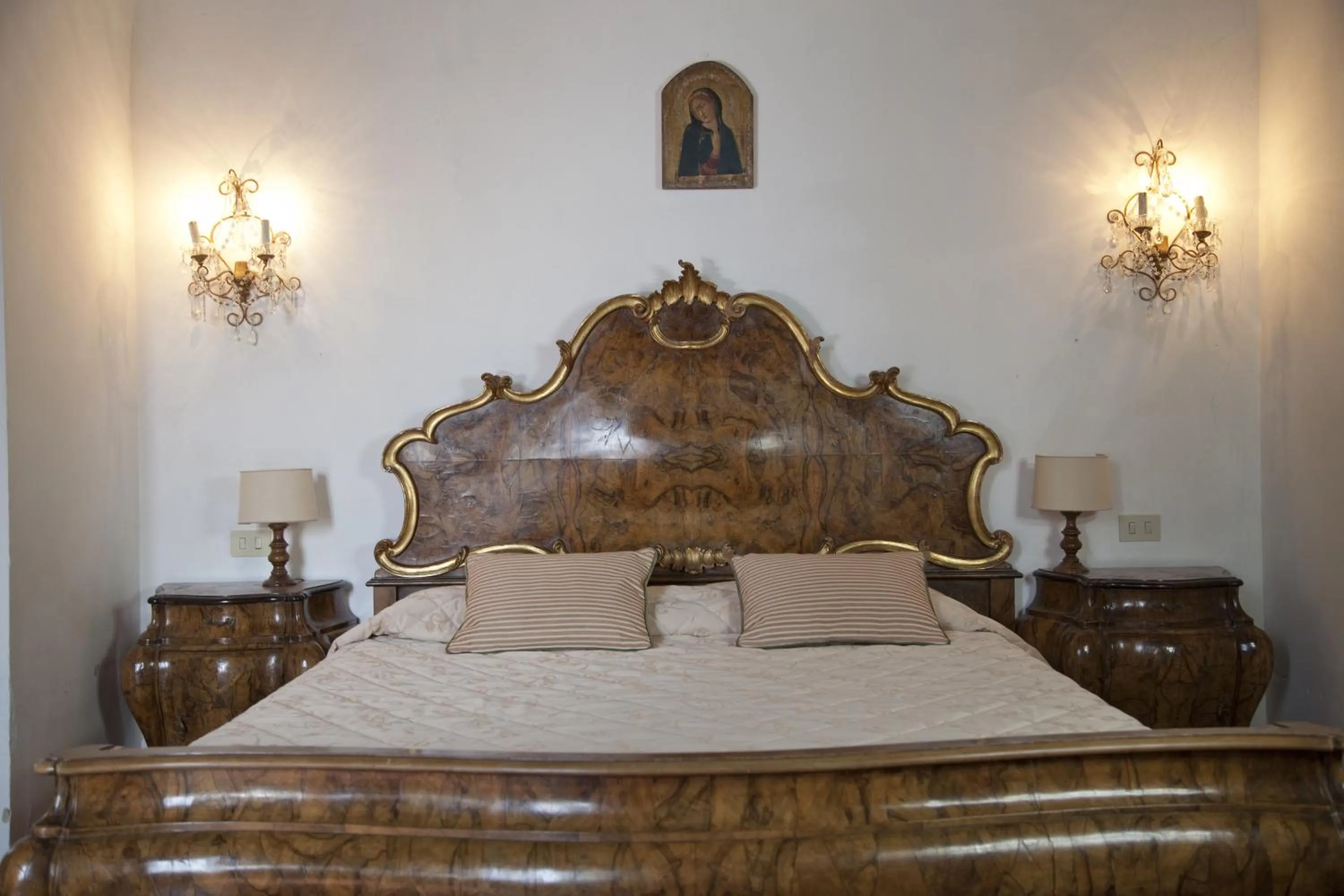 Bed in Castello Vicchiomaggio