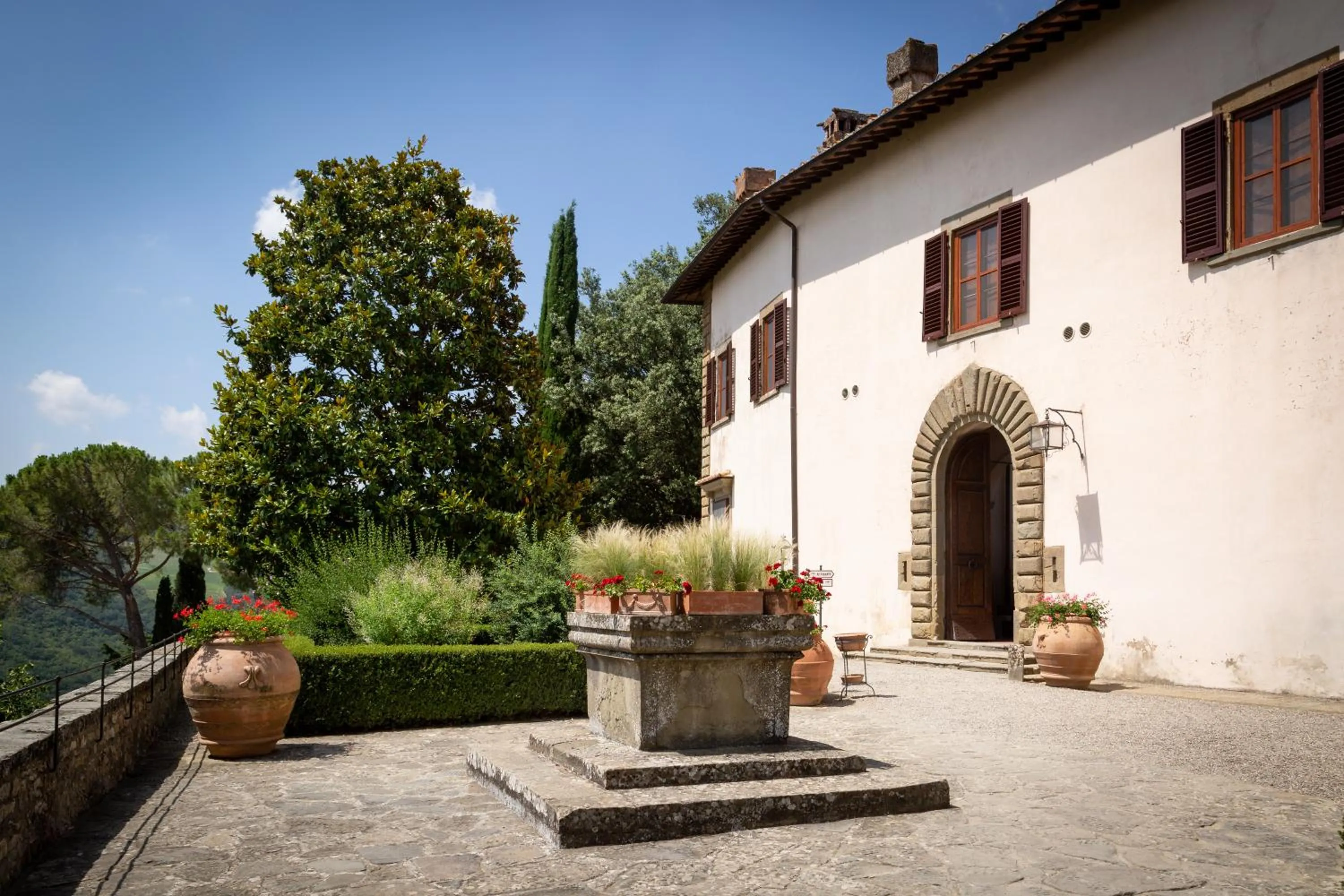 Property building in Castello Vicchiomaggio